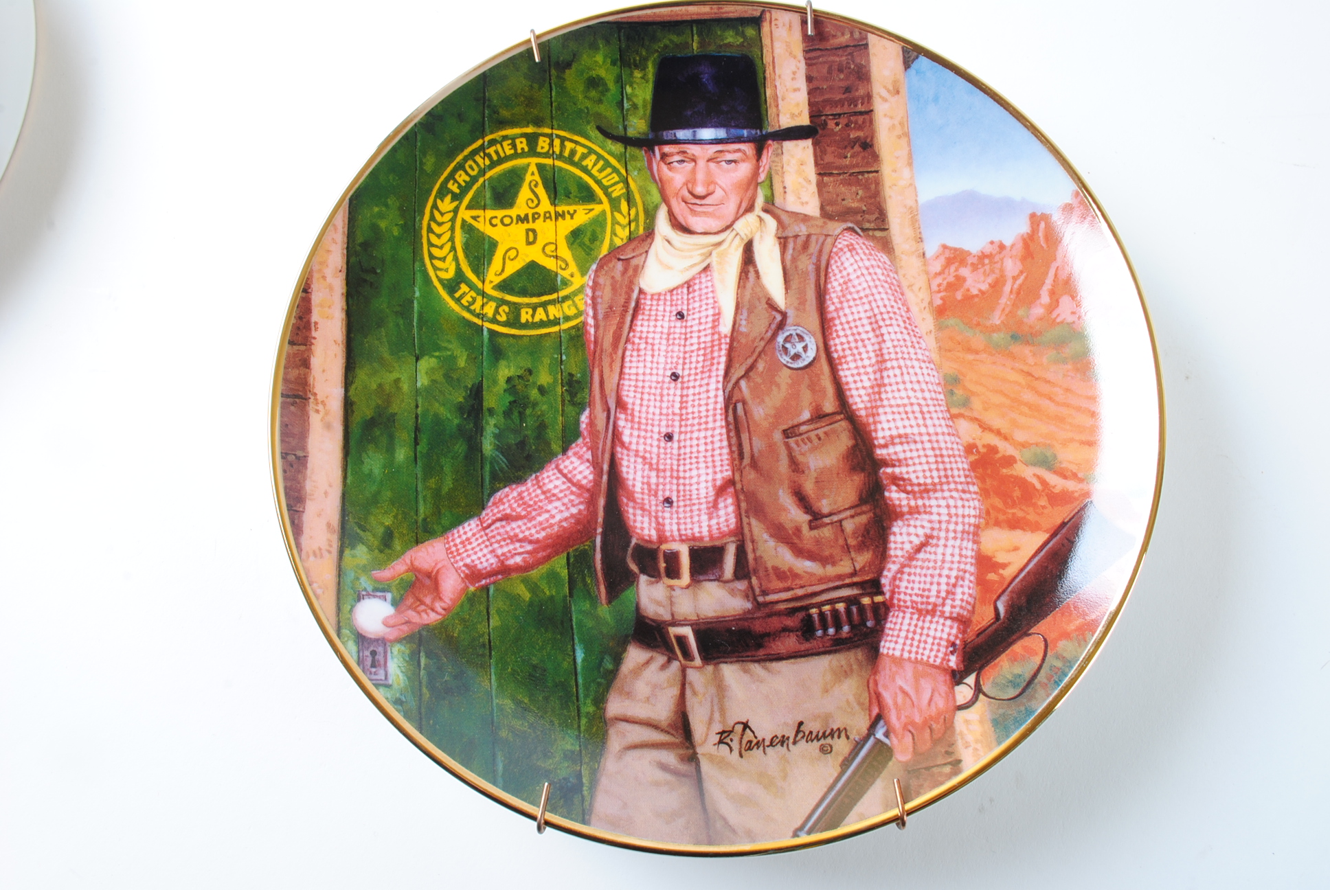 Franklin Mint John Wayne Collector Plates