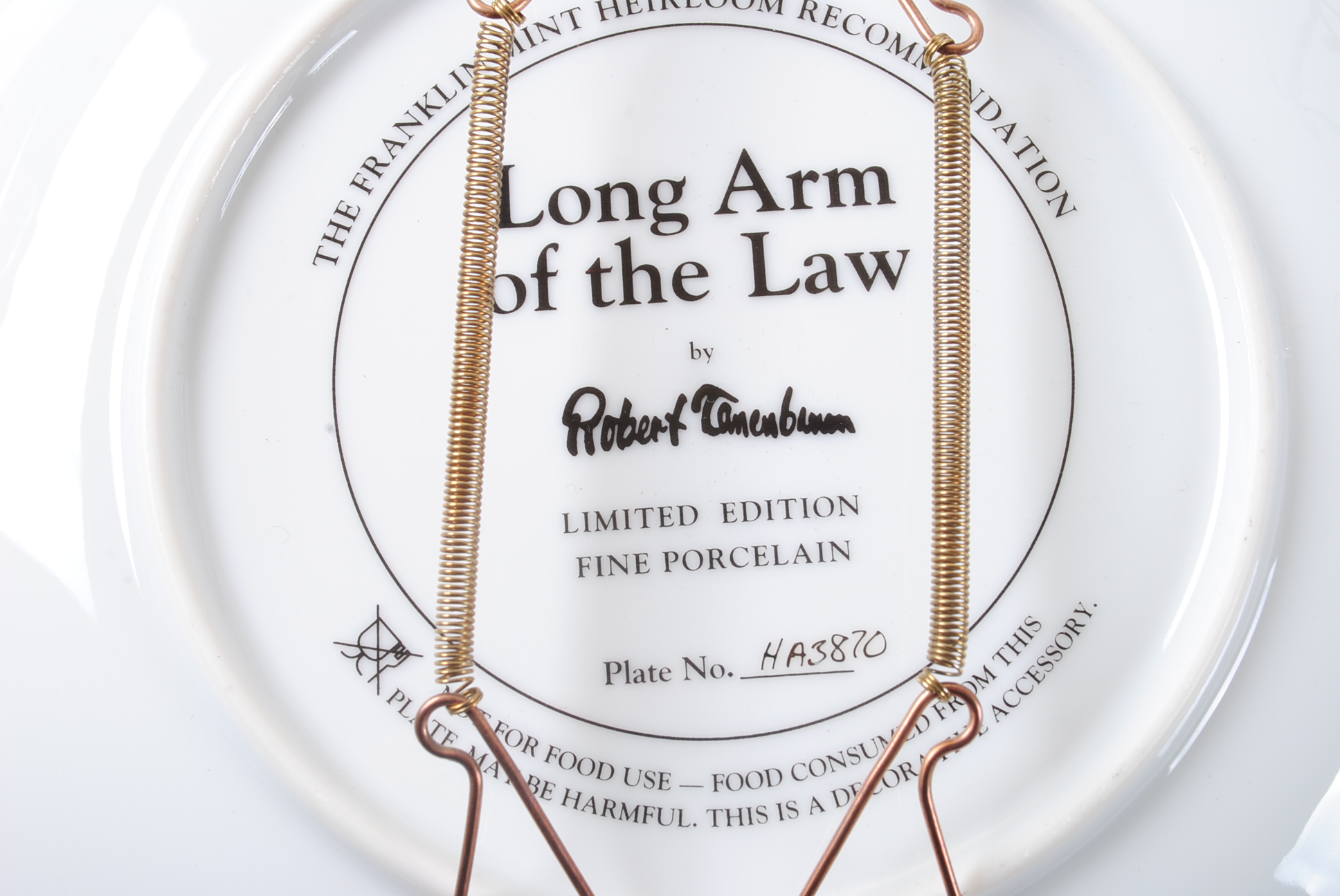 Franklin Mint John Wayne Collector Plates