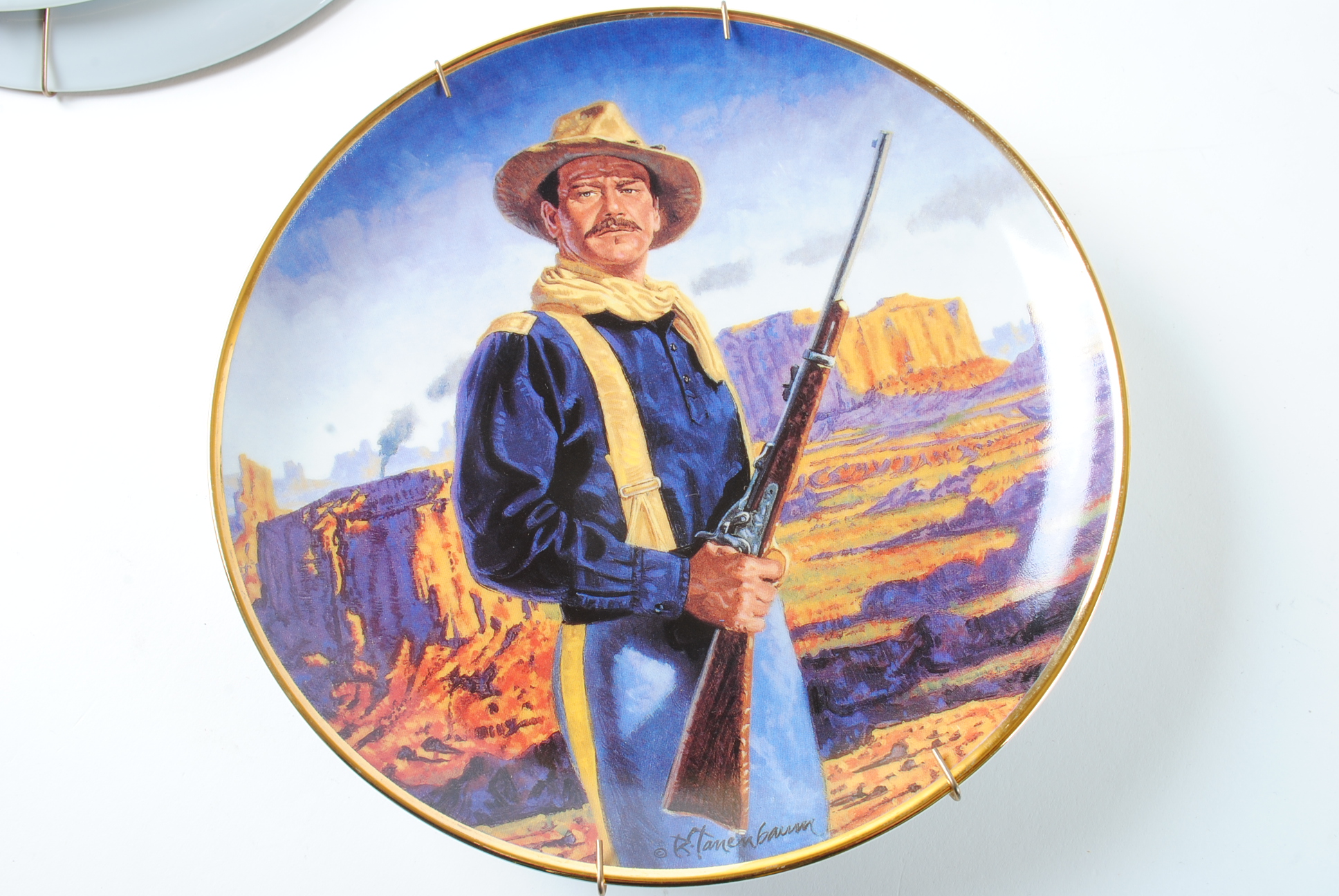Franklin Mint John Wayne Collector Plates
