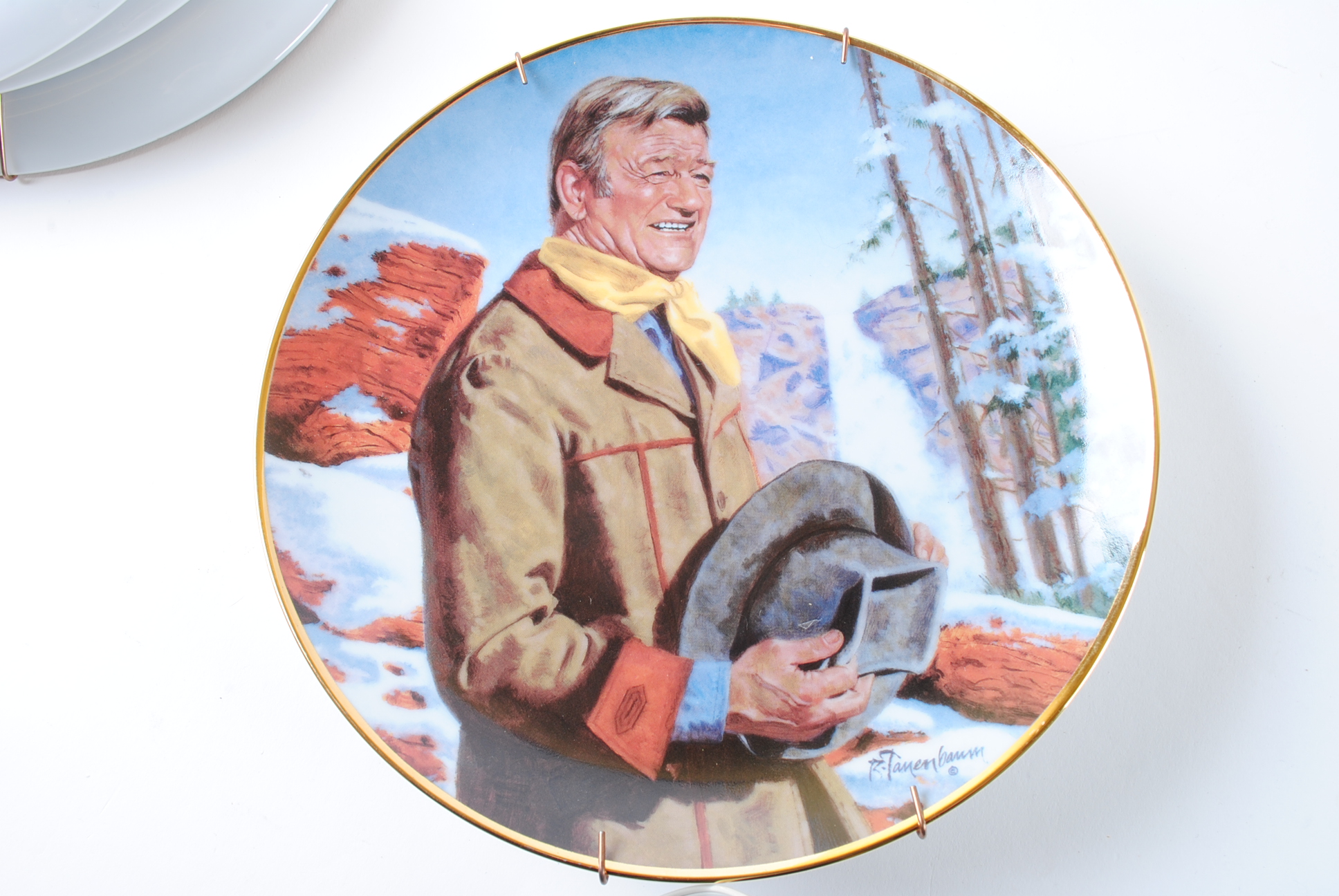 Franklin Mint John Wayne Collector Plates