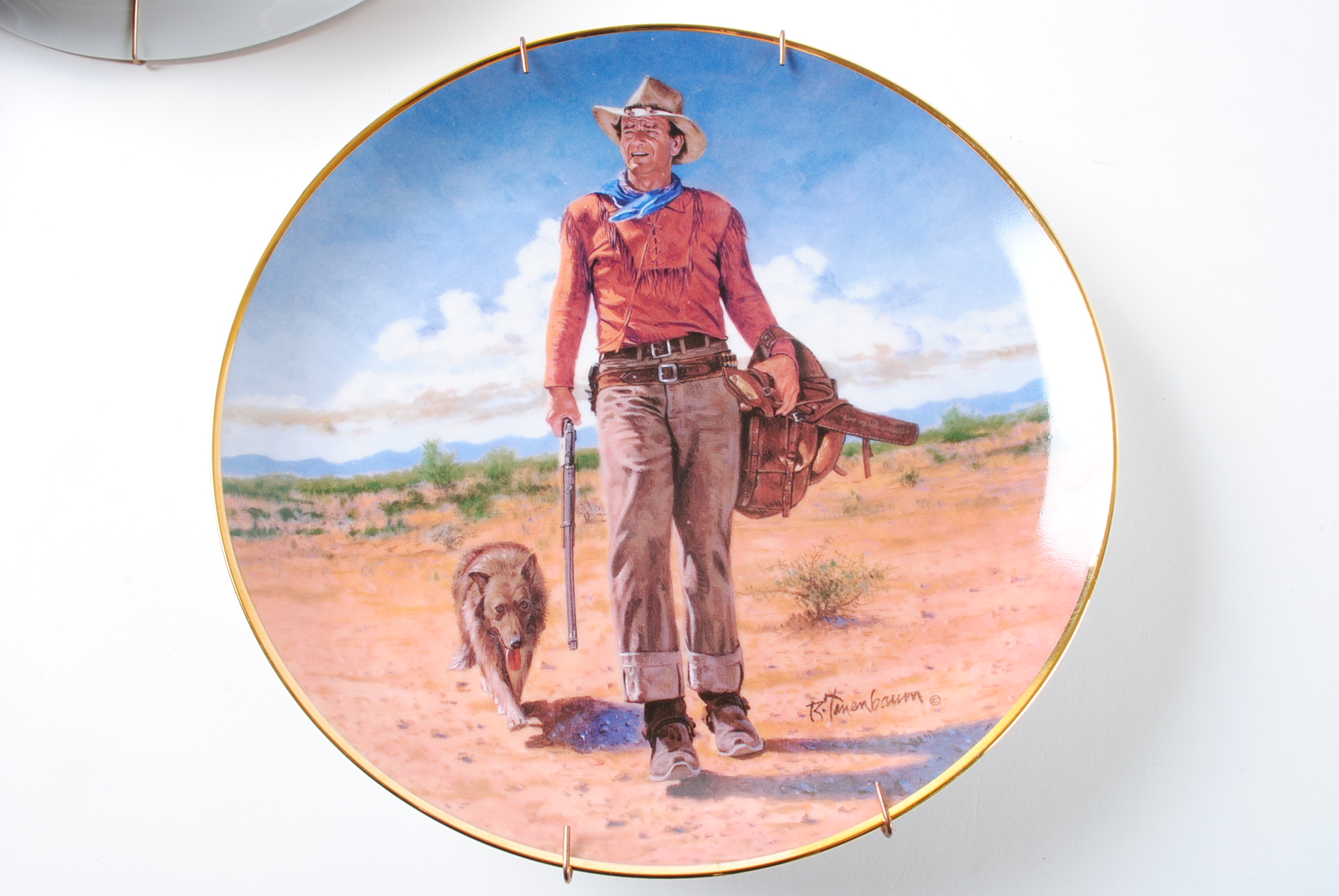 Franklin Mint John Wayne Collector Plates