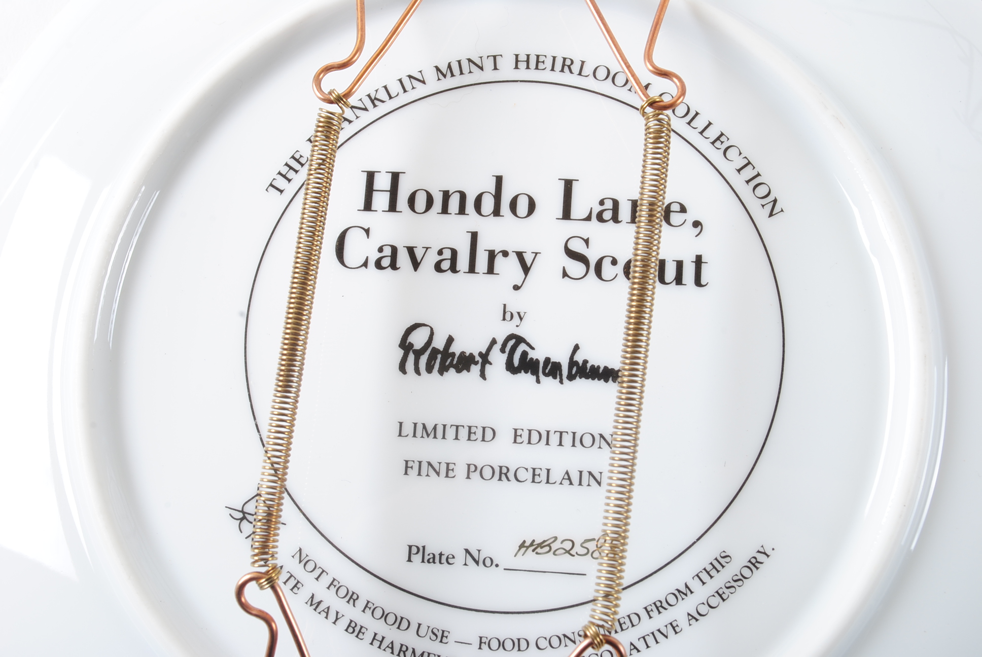 Franklin Mint John Wayne Collector Plates