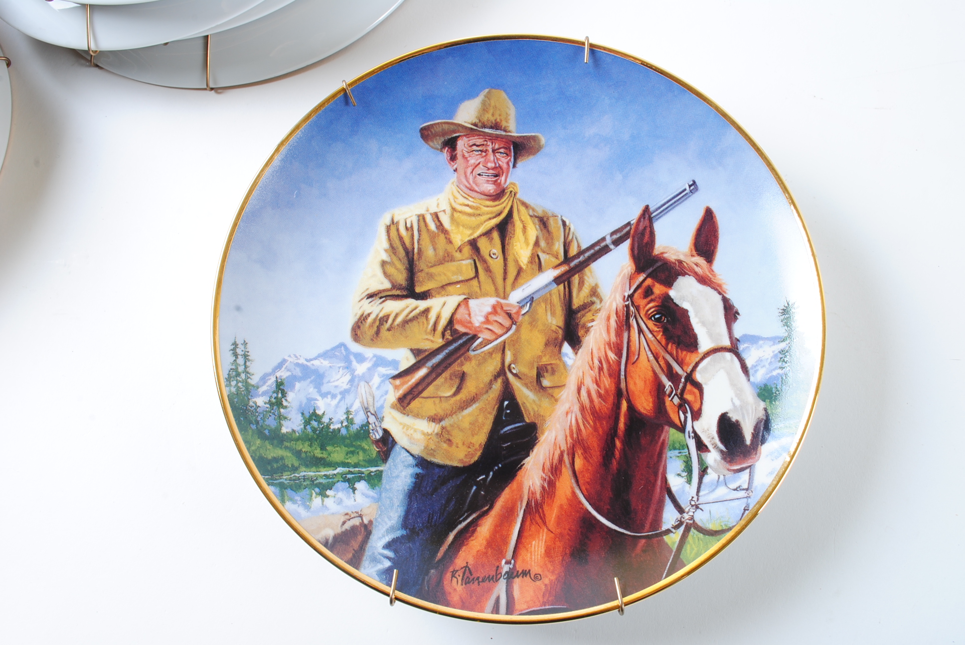 Franklin Mint John Wayne Collector Plates