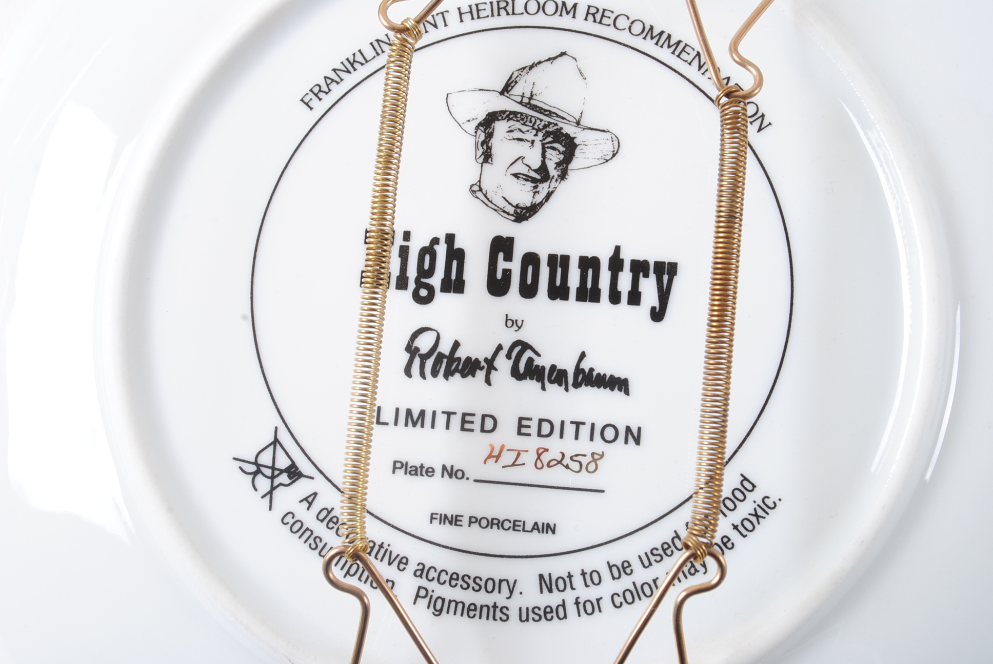 Franklin Mint John Wayne Collector Plates