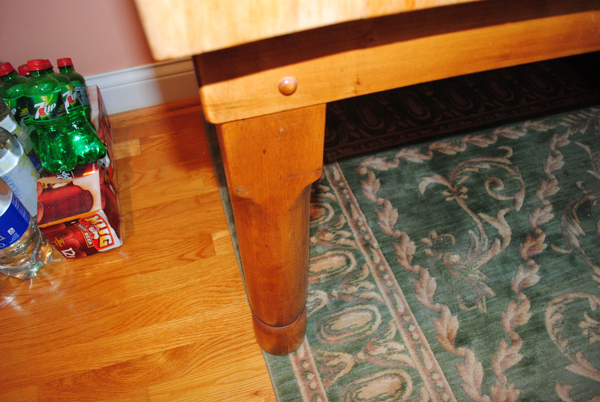 Vintage Butcher Block Island