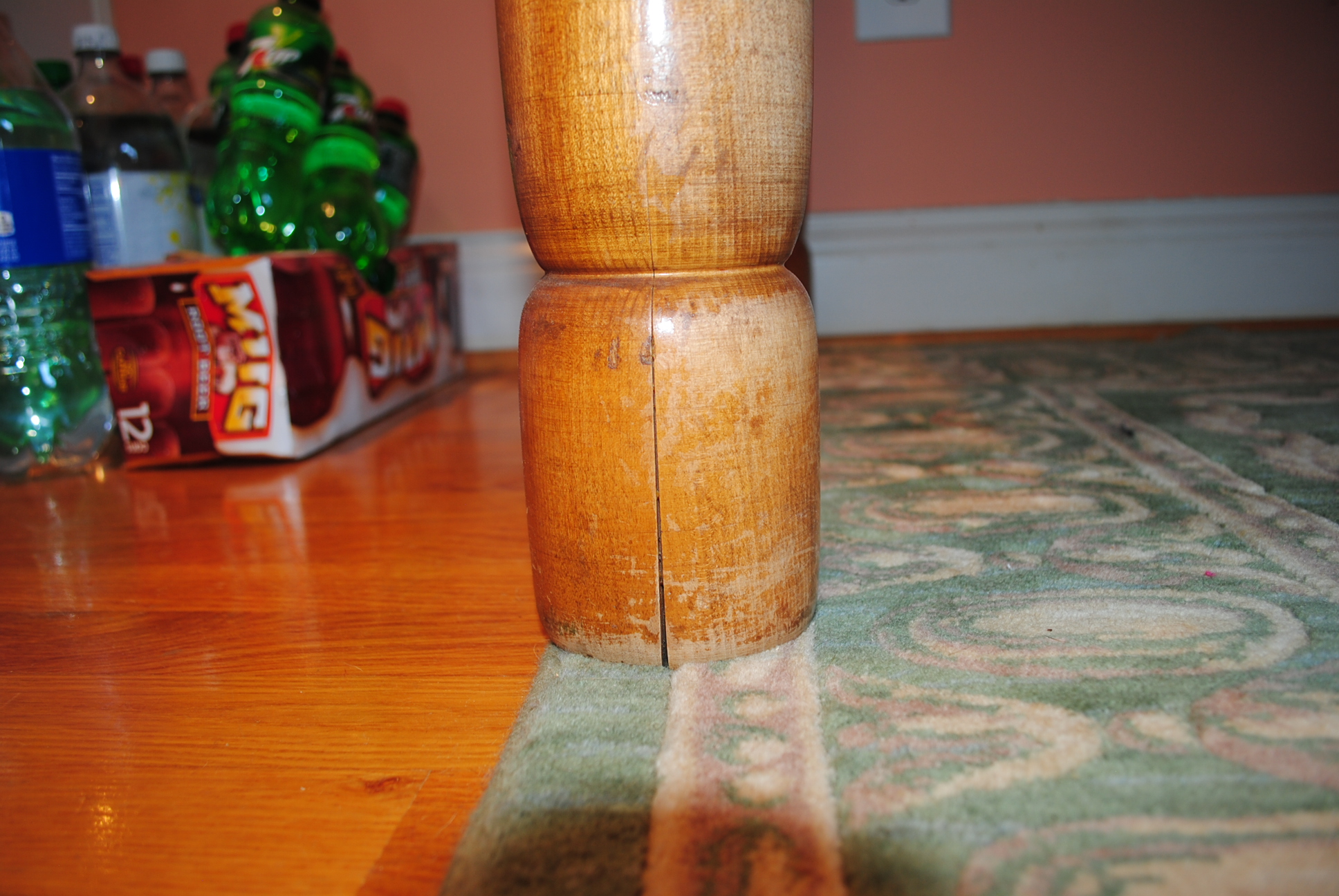 Vintage Butcher Block Island