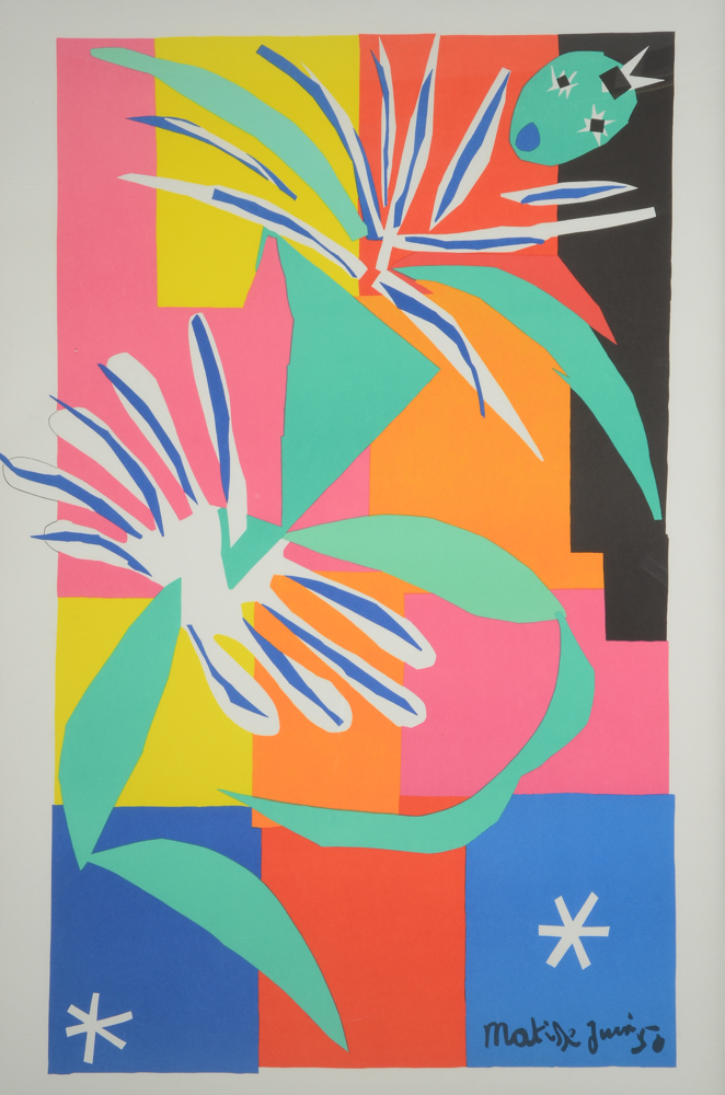 Color Lithograph after Henri Matisse "Danseuse Créole (The Creole Dancer)"