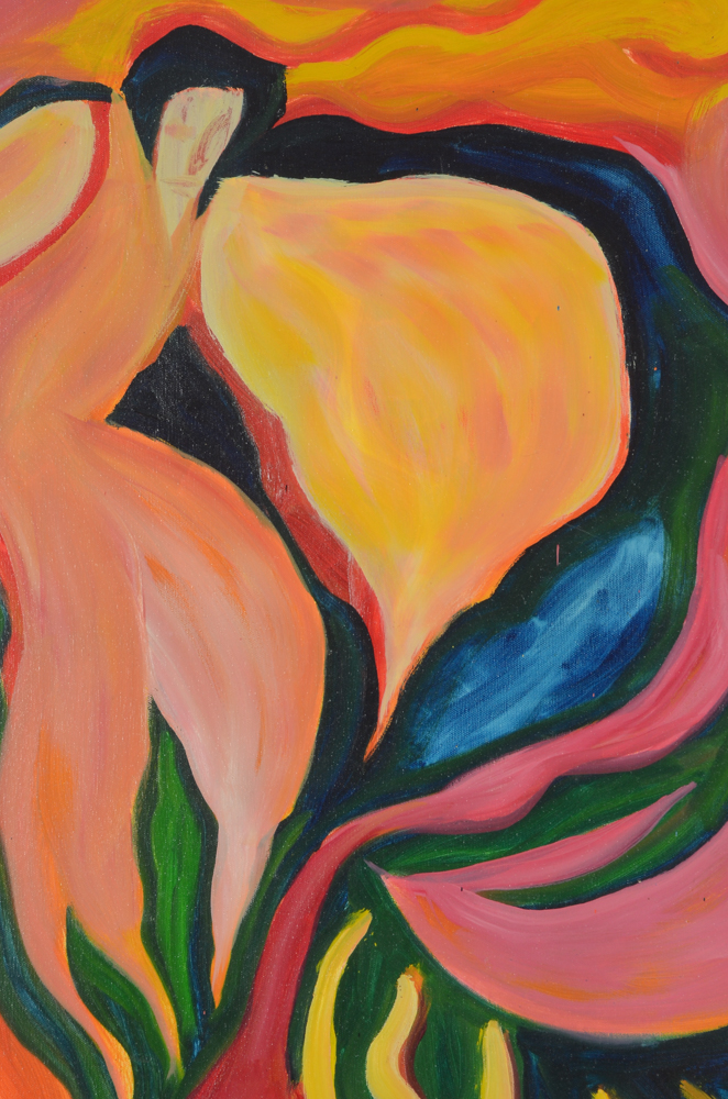 Carol Mathews Original Oil Painting "Angel"