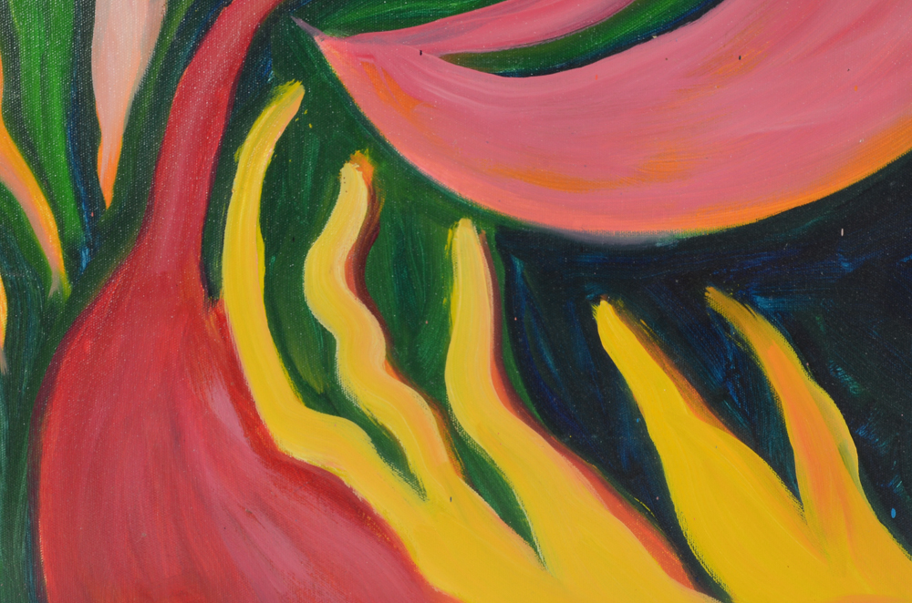 Carol Mathews Original Oil Painting "Angel"