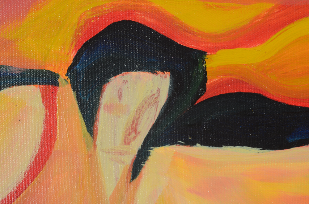 Carol Mathews Original Oil Painting "Angel"