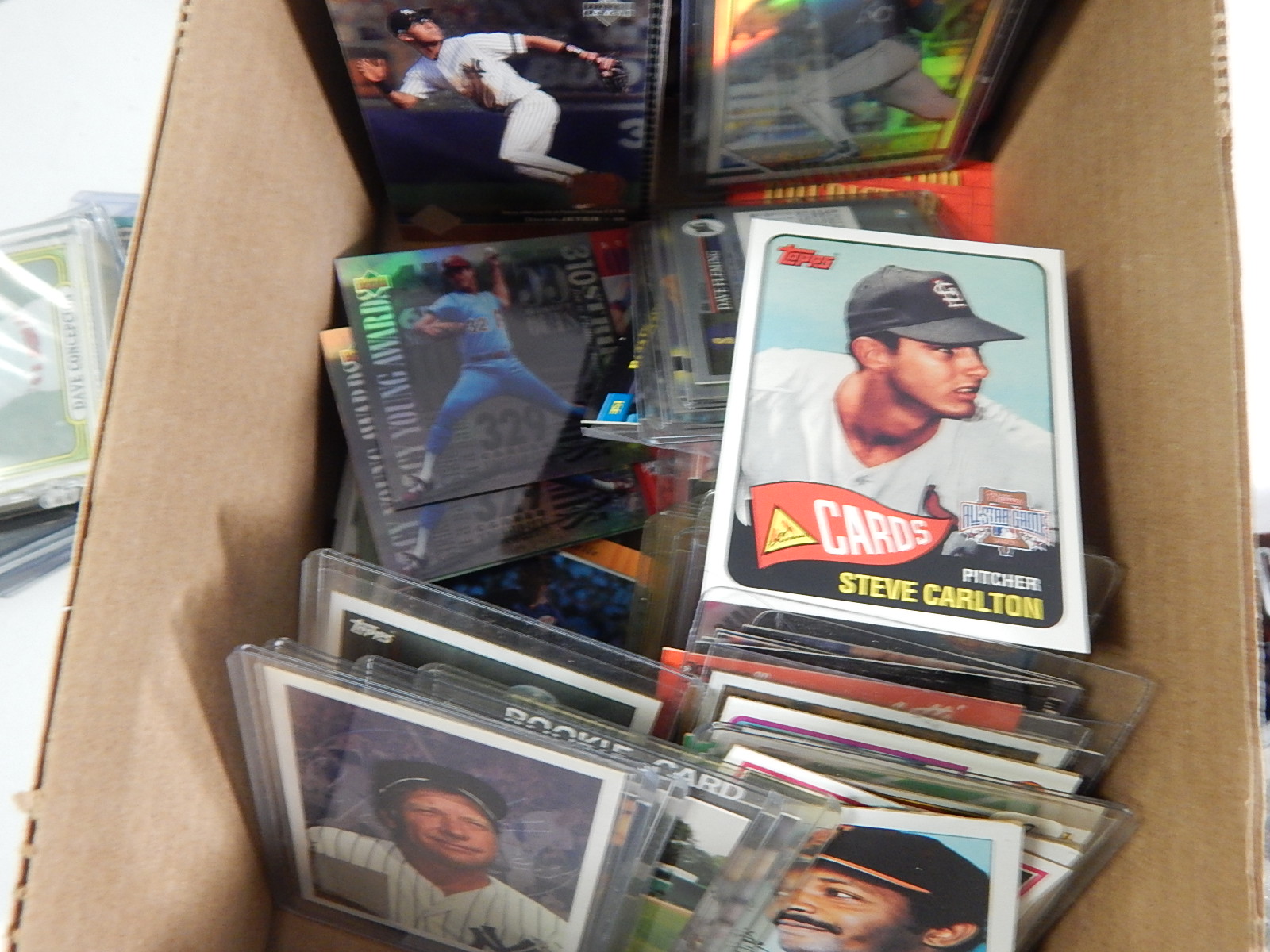 Collection of Vintage Baseball Cards 1950s to 2000s