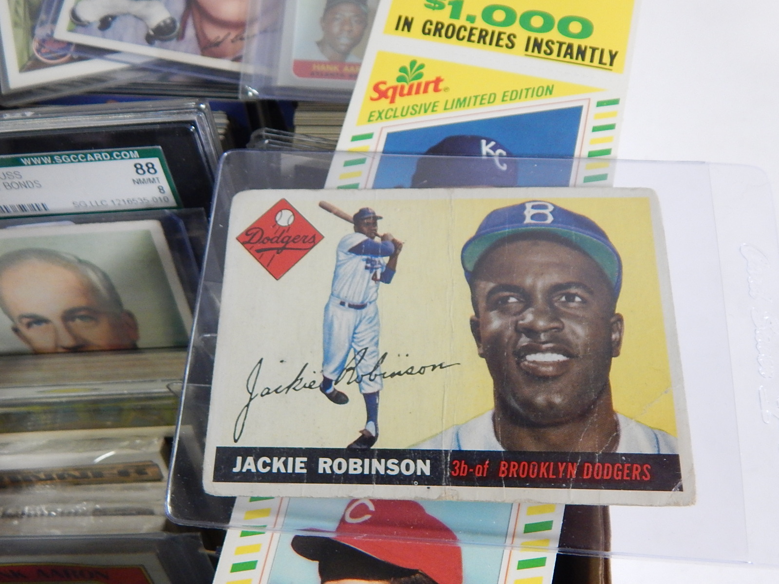 Collection of Vintage Baseball Cards 1950s to 2000s
