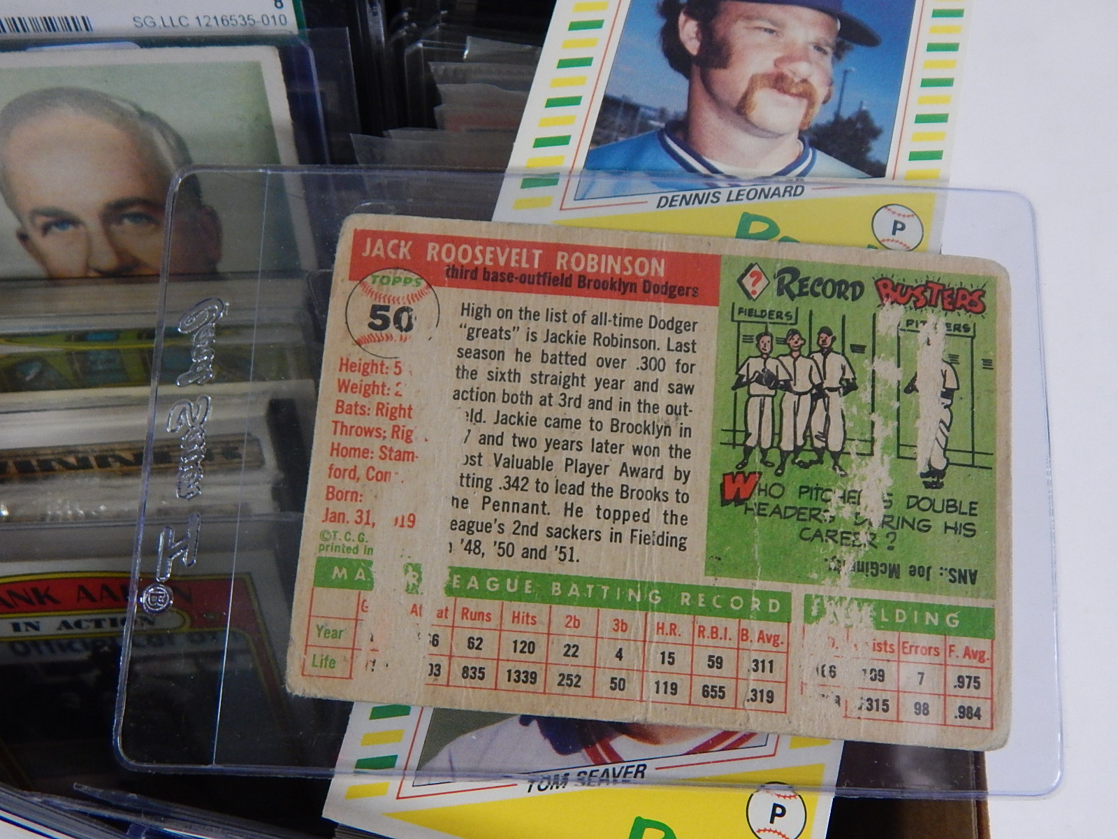 Collection of Vintage Baseball Cards 1950s to 2000s