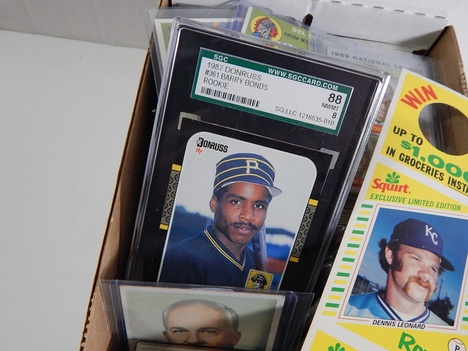 Collection of Vintage Baseball Cards 1950s to 2000s