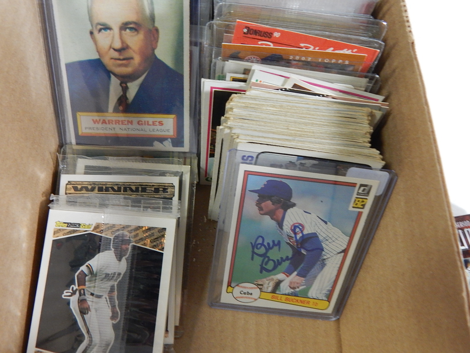 Collection of Vintage Baseball Cards 1950s to 2000s