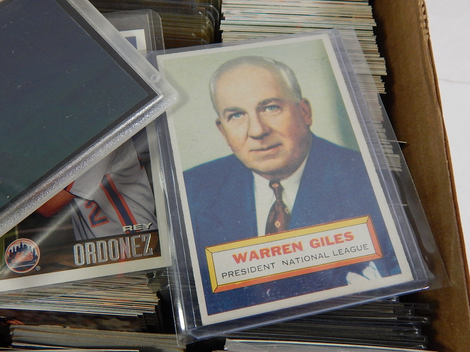 Collection of Vintage Baseball Cards 1950s to 2000s