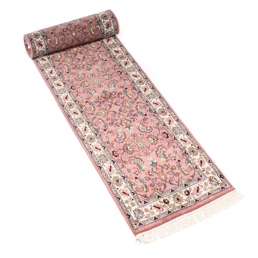 Hand Knotted Indo-Persian Tabriz Runner