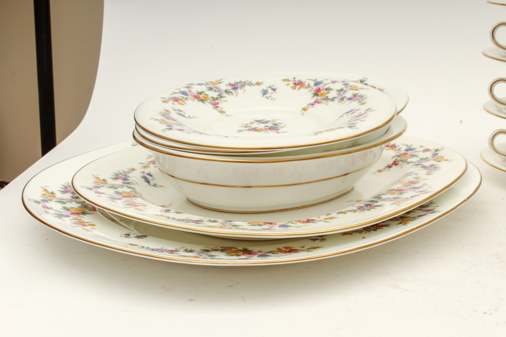 Mintons "Spring Flowers" Dinnerware, Circa 1938-1959