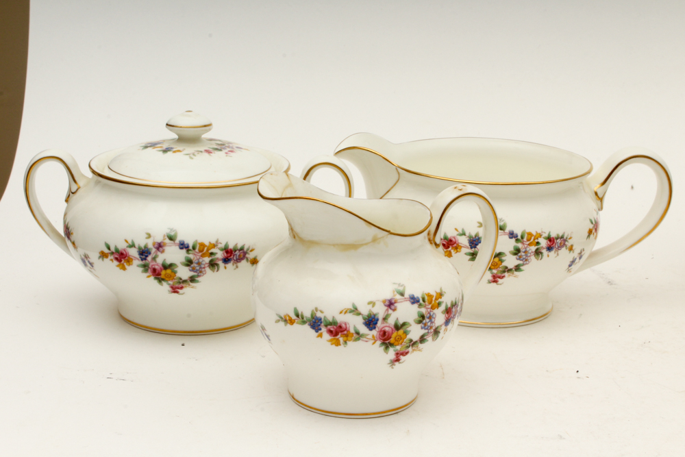 Mintons "Spring Flowers" Dinnerware, Circa 1938-1959