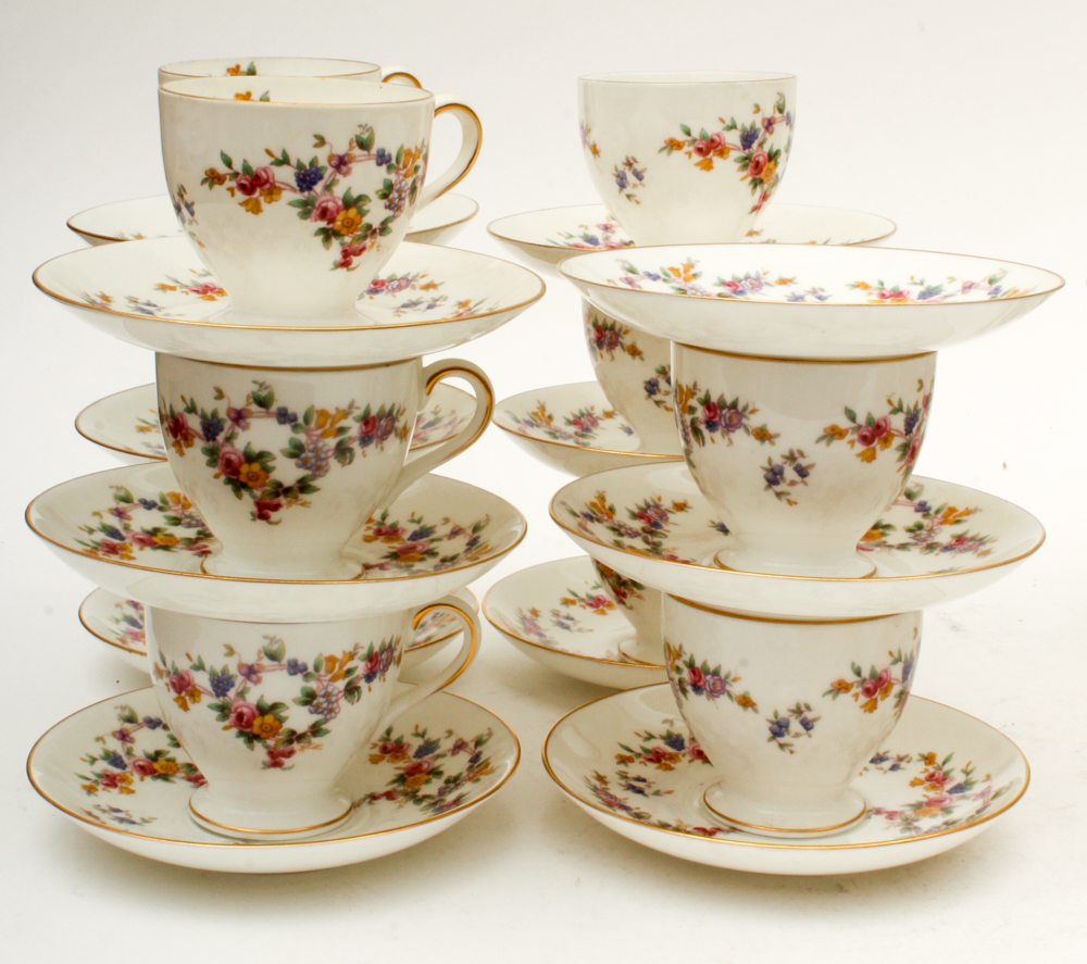 Mintons "Spring Flowers" Dinnerware, Circa 1938-1959