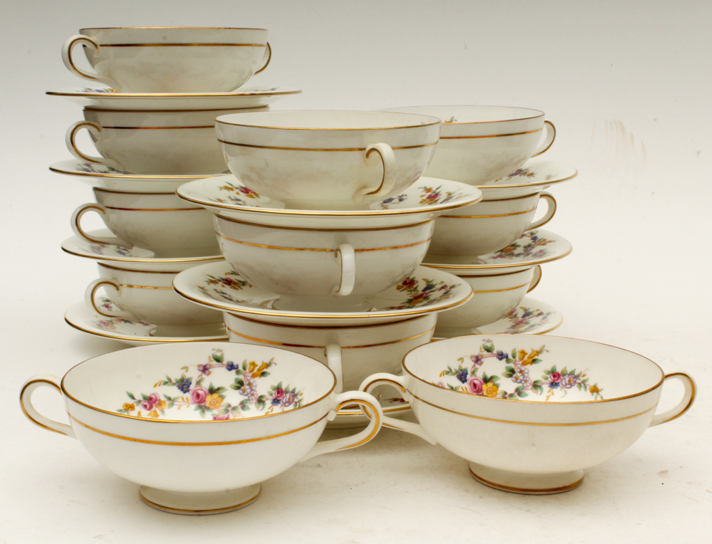 Mintons "Spring Flowers" Dinnerware, Circa 1938-1959