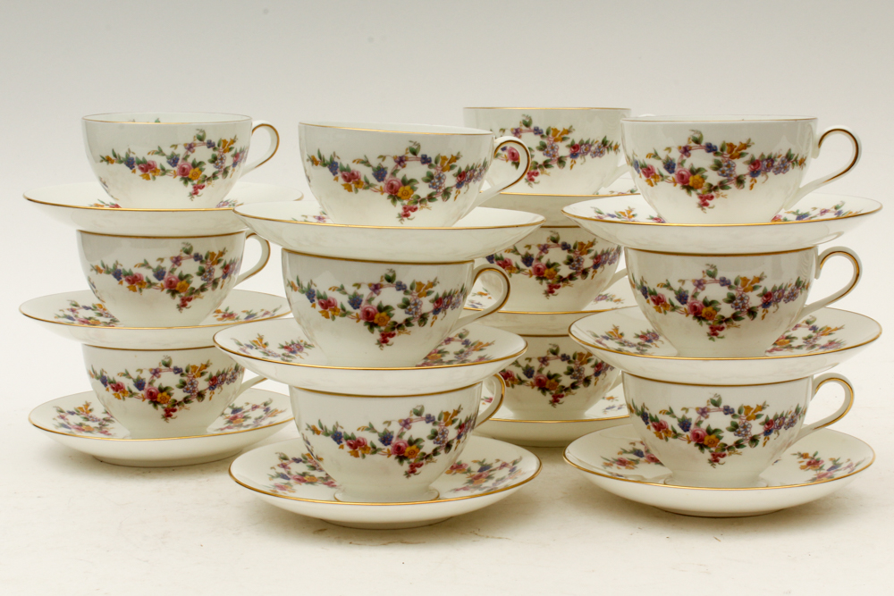 Mintons "Spring Flowers" Dinnerware, Circa 1938-1959