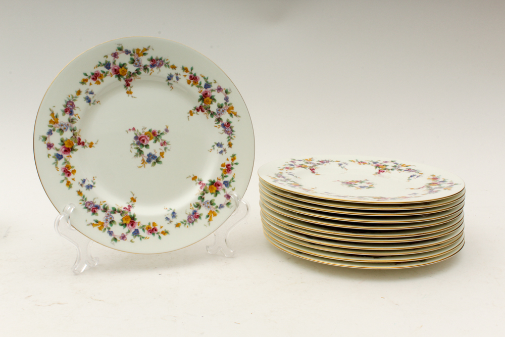 Mintons "Spring Flowers" Dinnerware, Circa 1938-1959