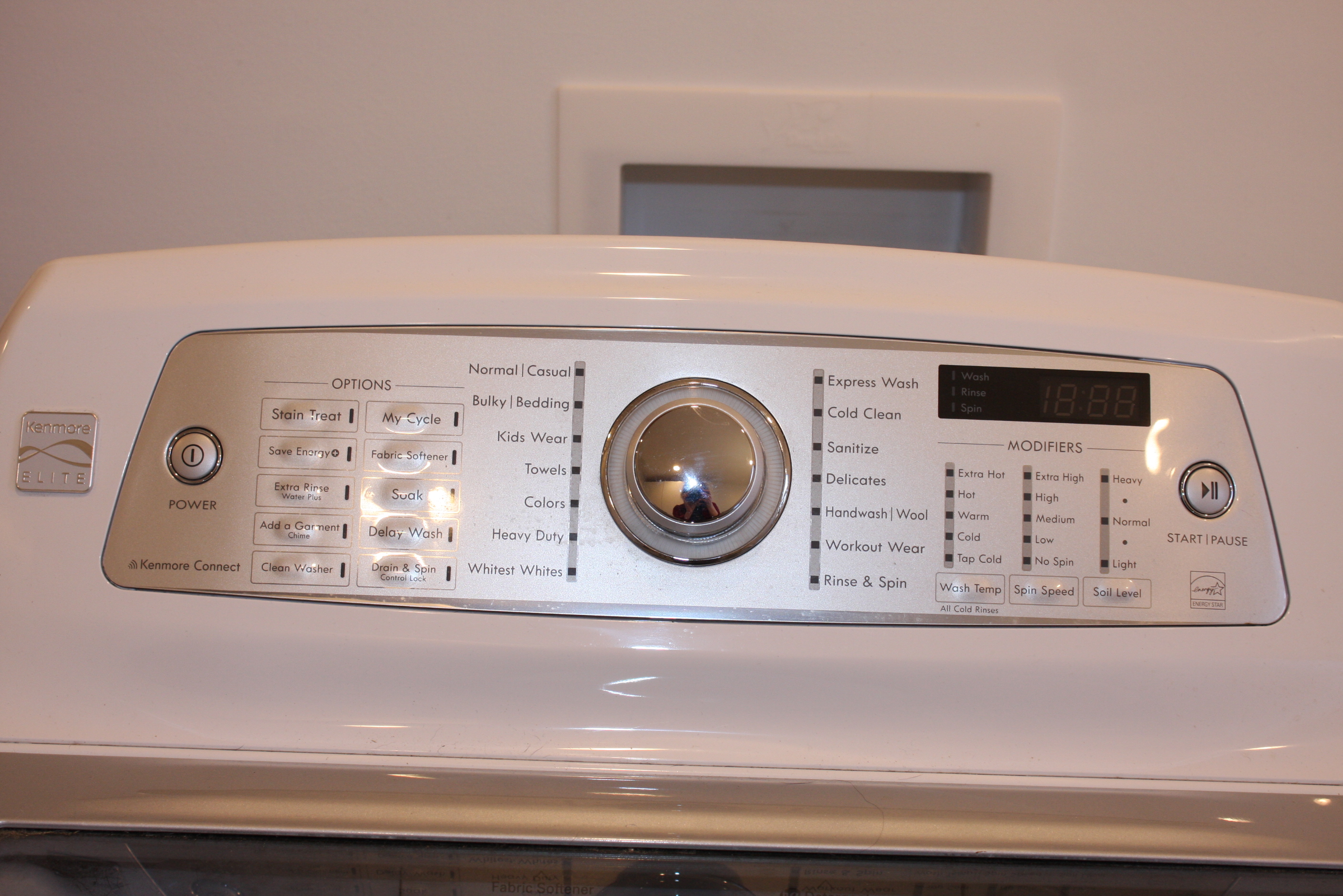 Kenmore "Elite" Washer and Steam Dryer