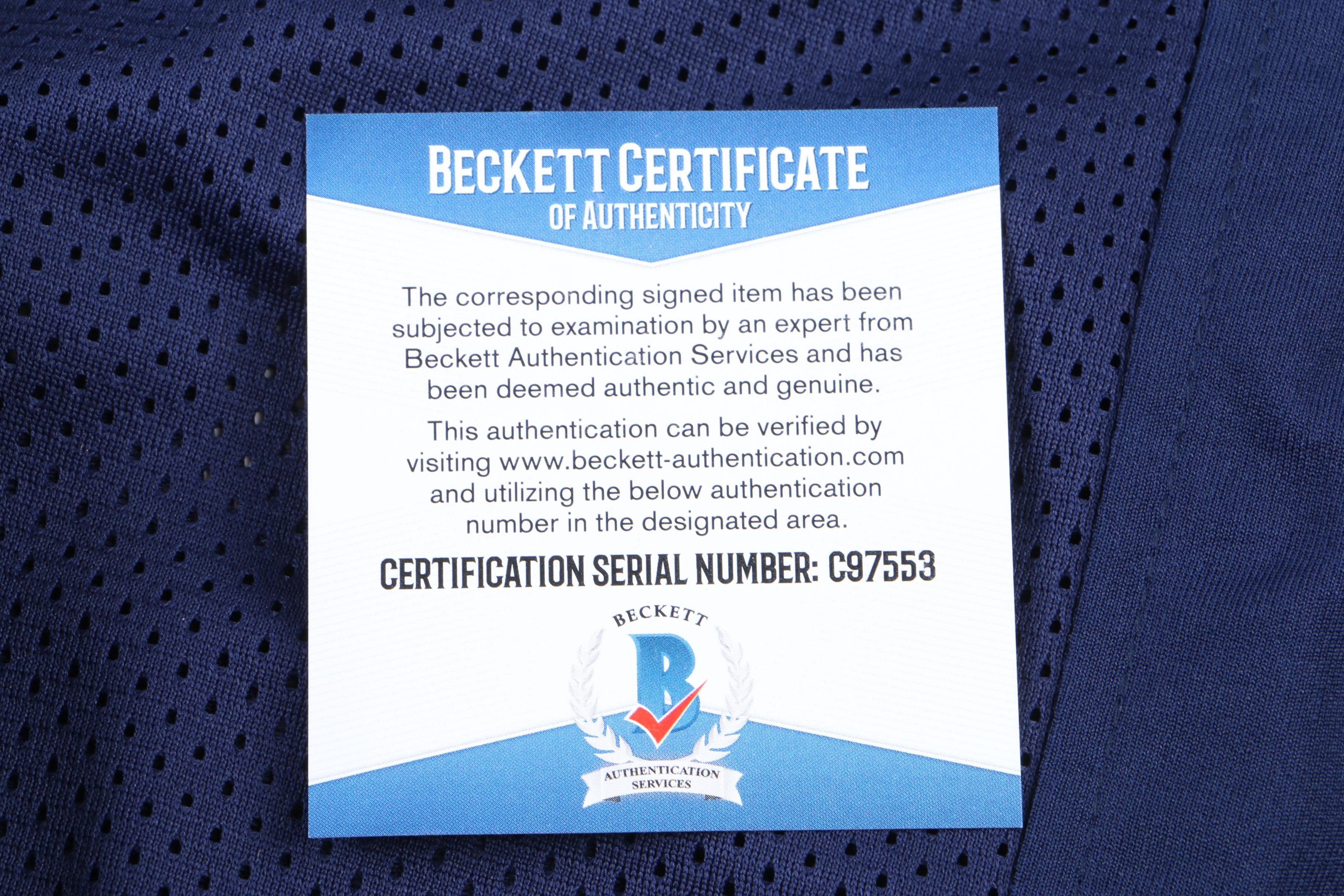 William "The Fridge" Perry Autographed Chicago Bears Jersey - Beckett COA