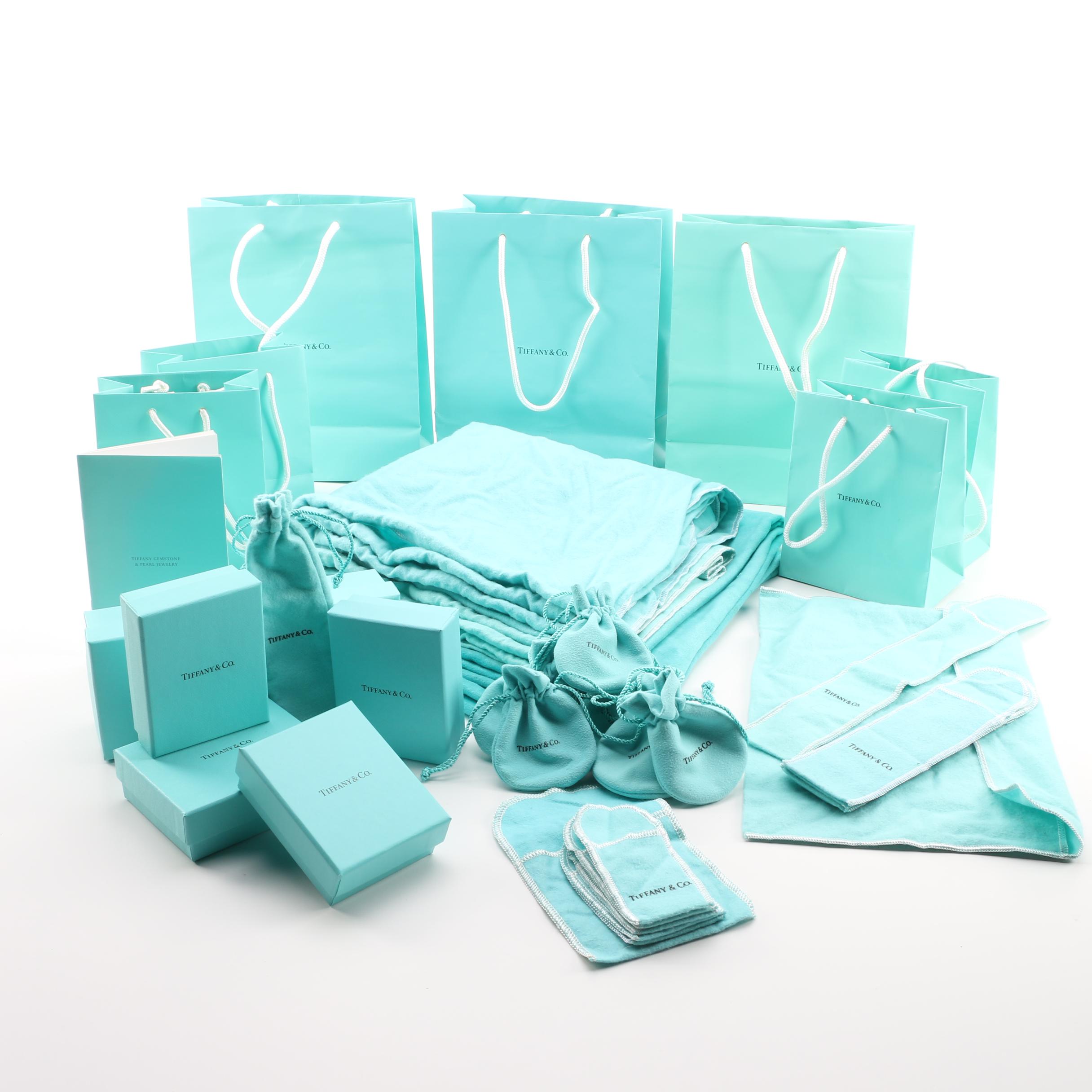Tiffany & Co. Gift Bags and Boxes
