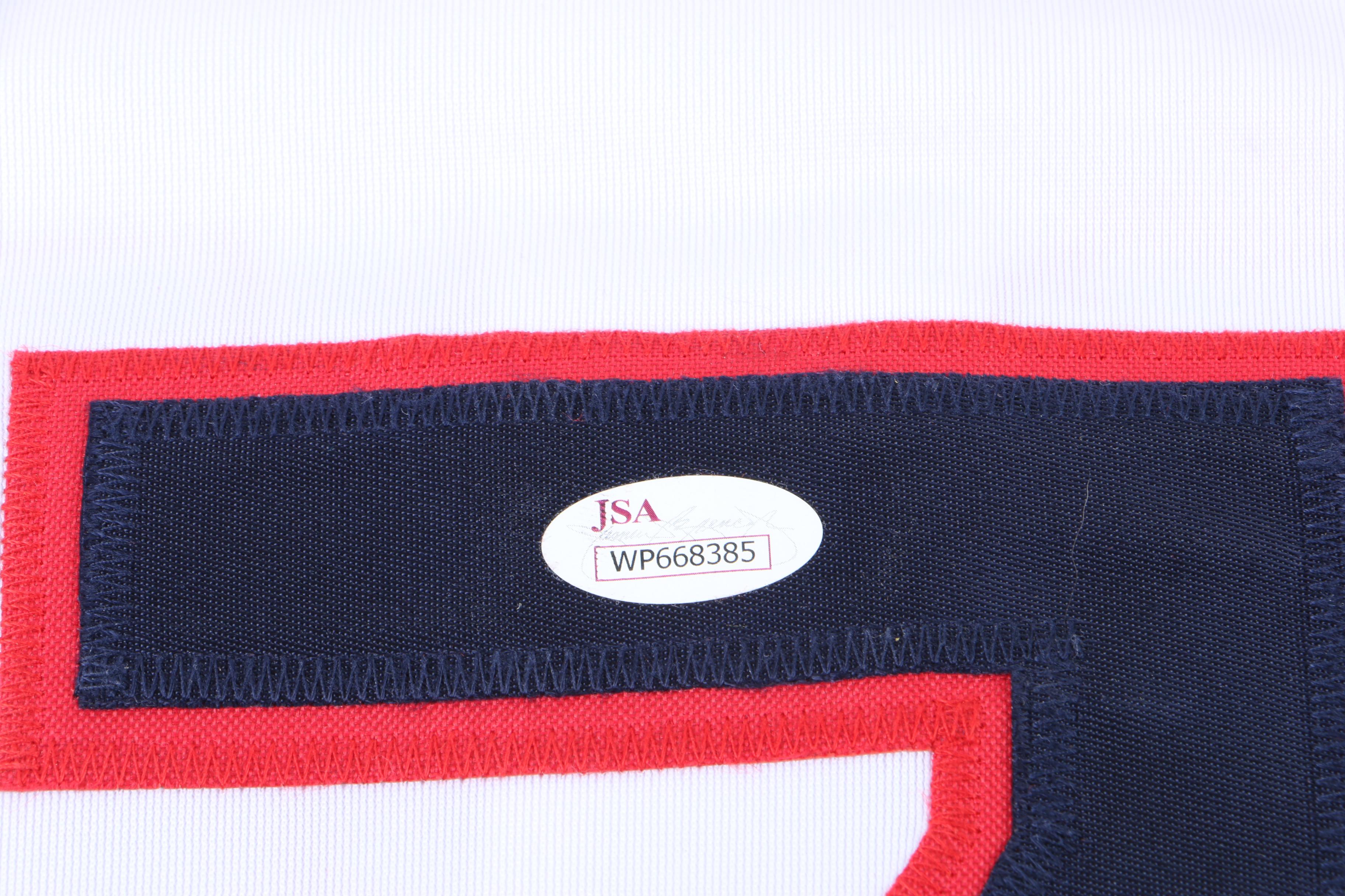 Tom Berenger Autographed "Major League" Cleveland Indians Jersey - JSA COA