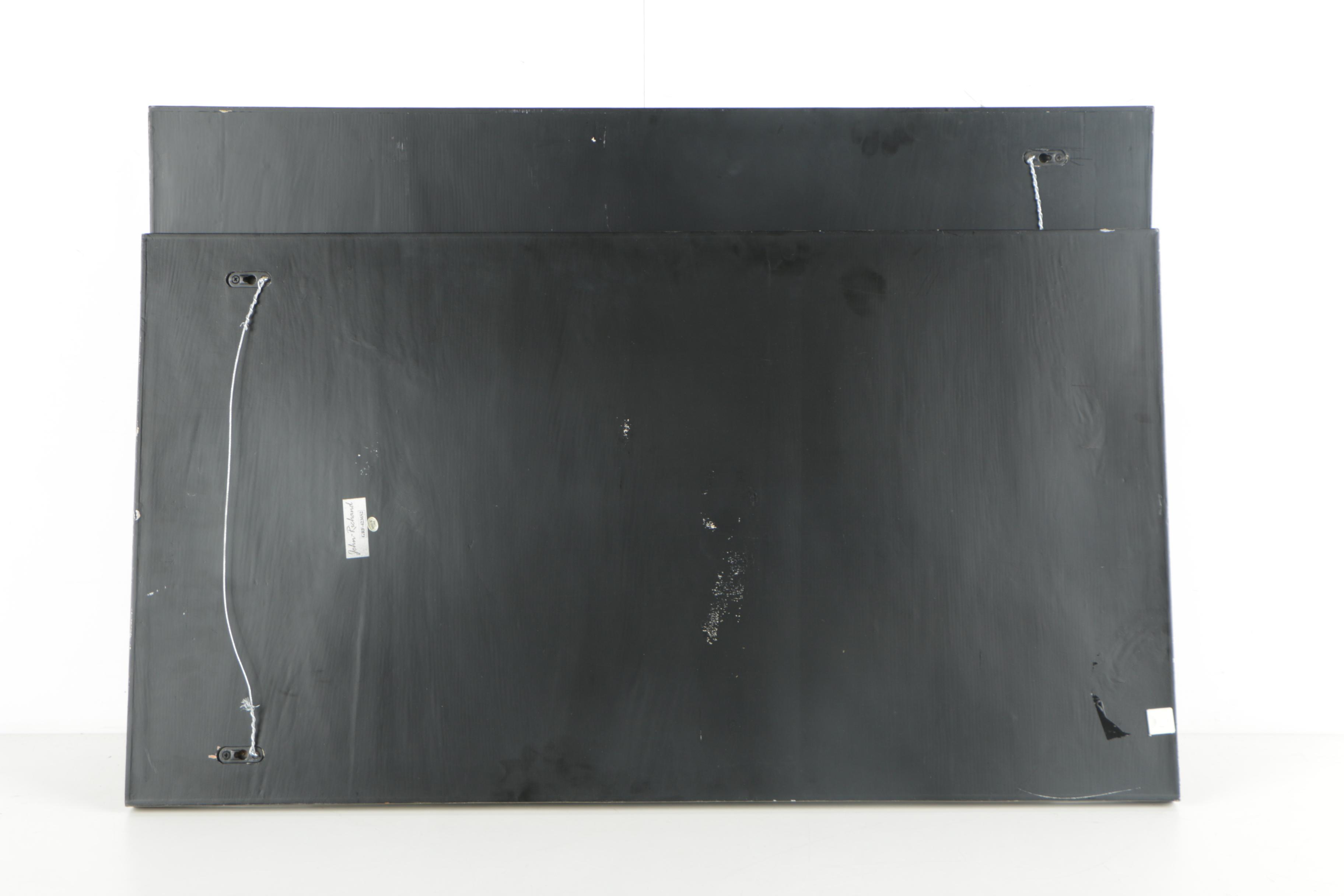 John Richards Hand Painted Wood Panels