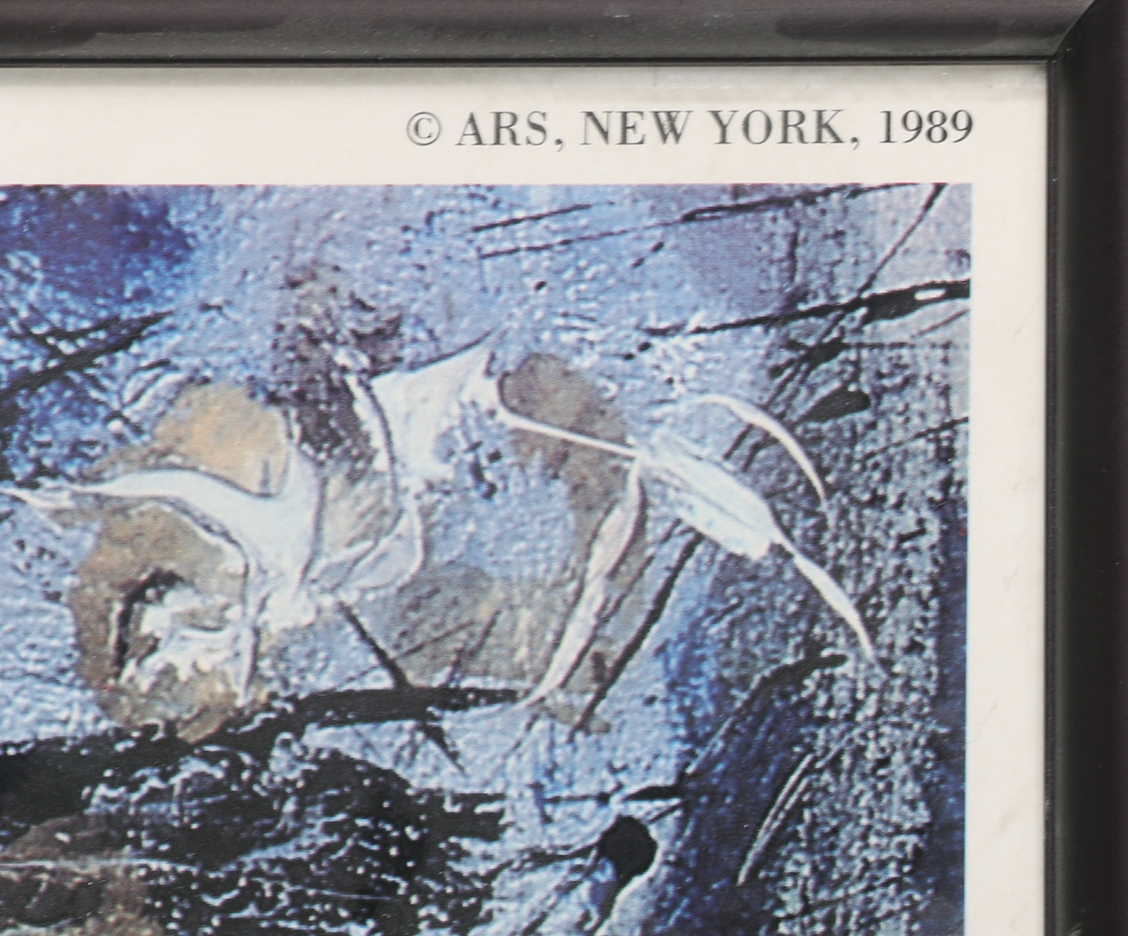 Offset Lithograph After Jackson Pollock "Frieze"