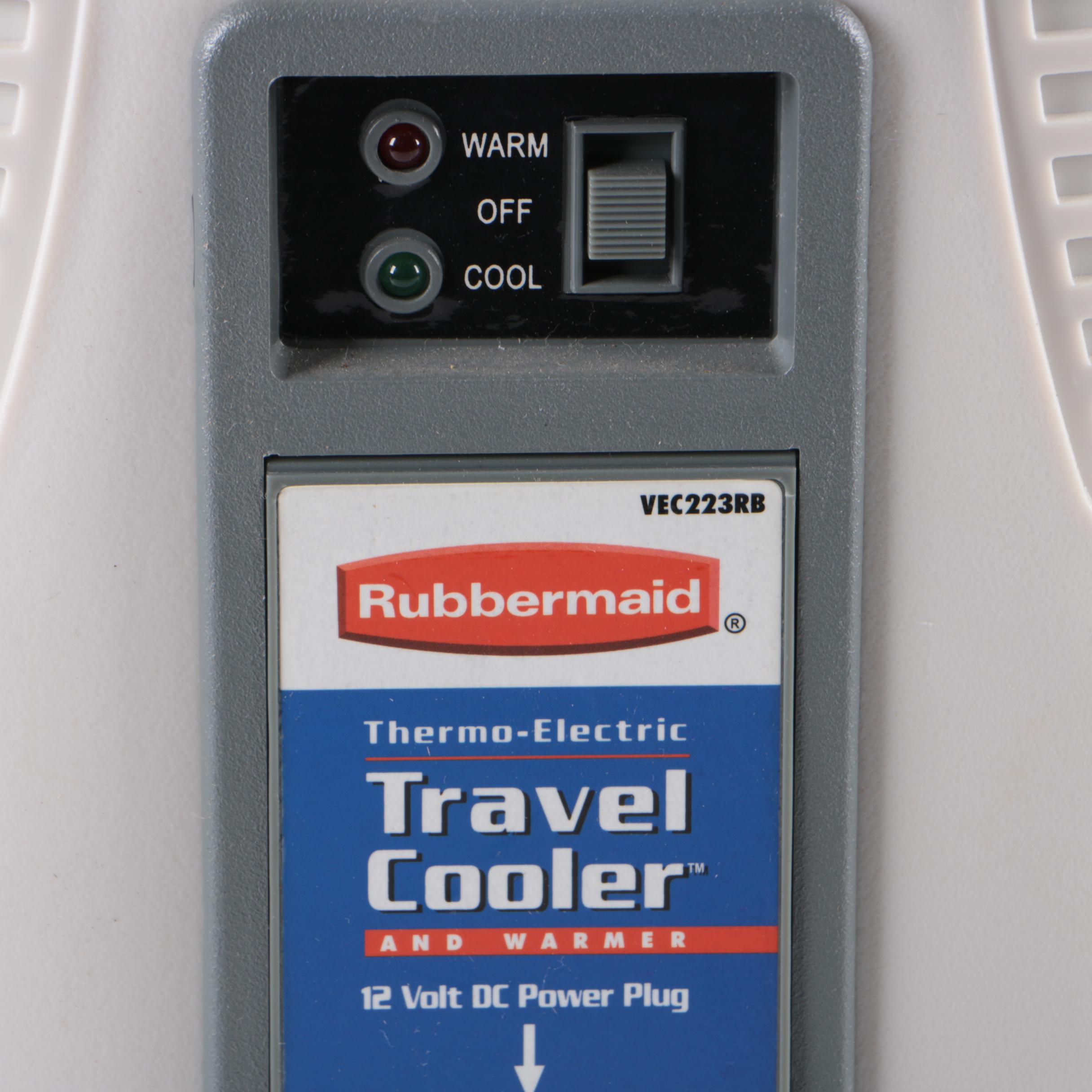 Rubbermaid Thermo-Electric Travel Cooler and Warmer