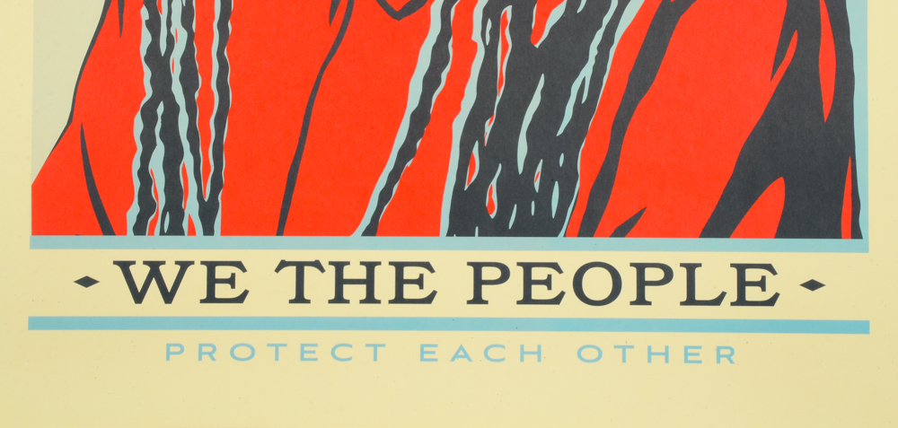 Shepard Fairey Group of Three Offset Prints "We the People"