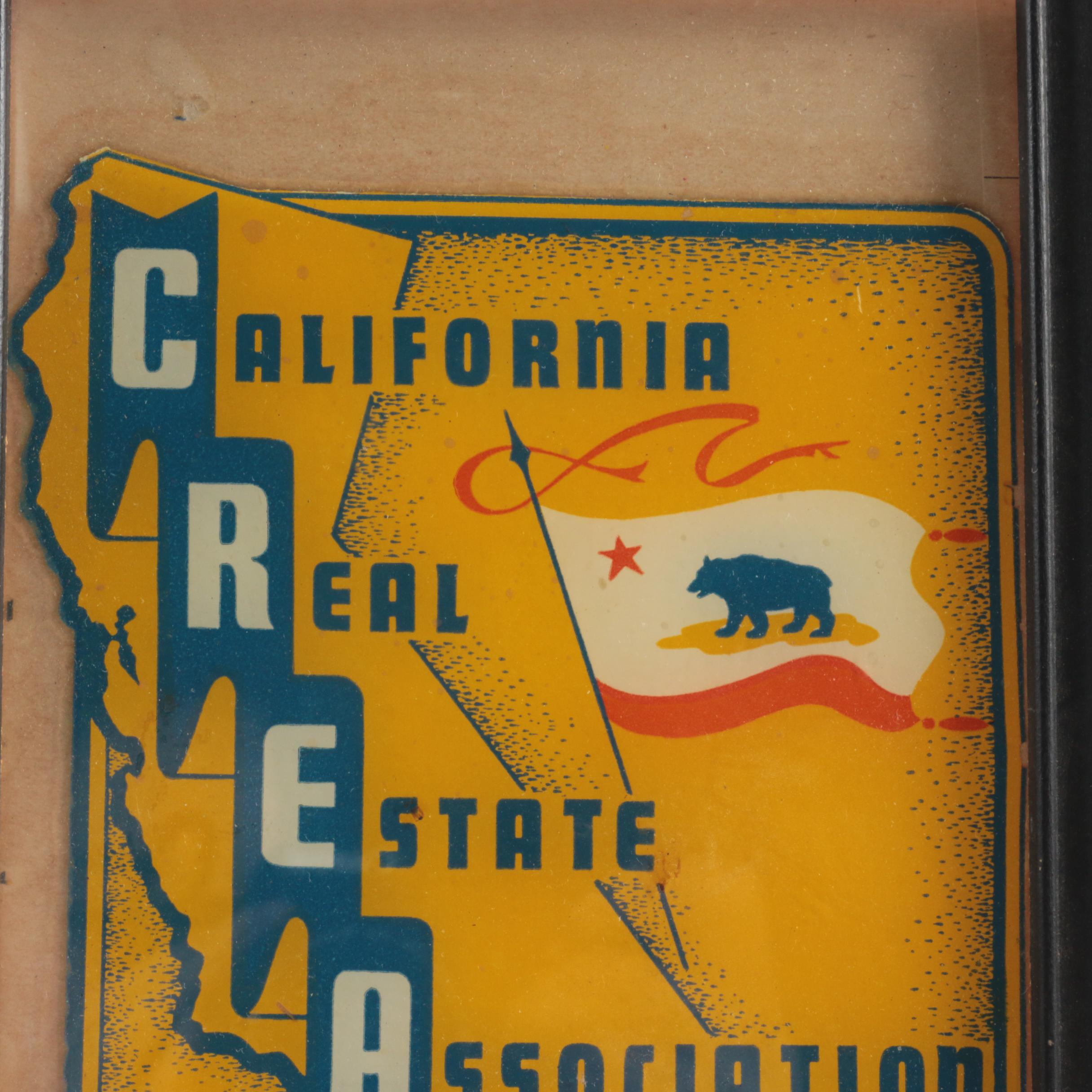 California Real Estate Association Framed Logo