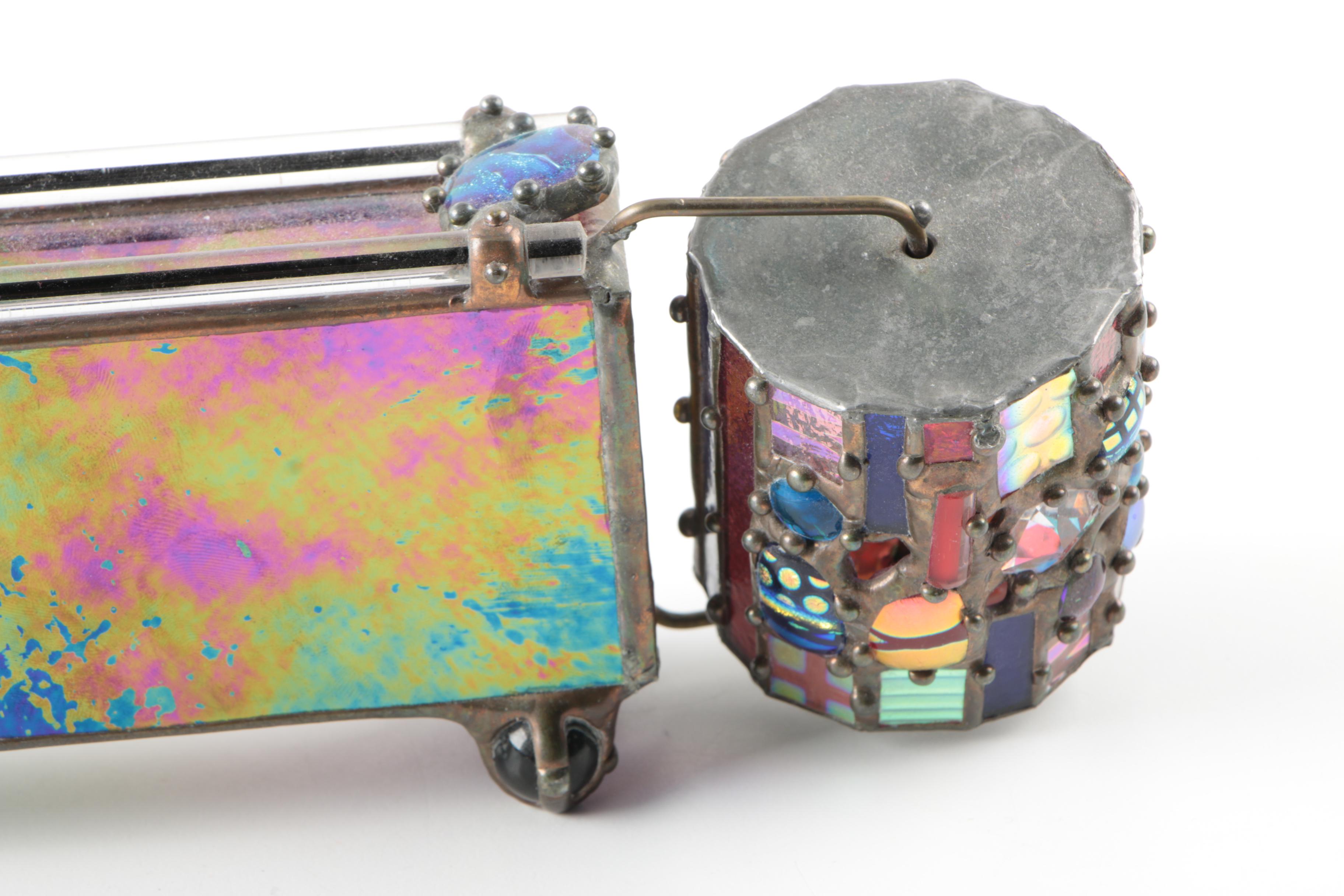 Hand Crafted "Fire Star" Kaleidoscope by Sea Parrot Kaleidoscopes