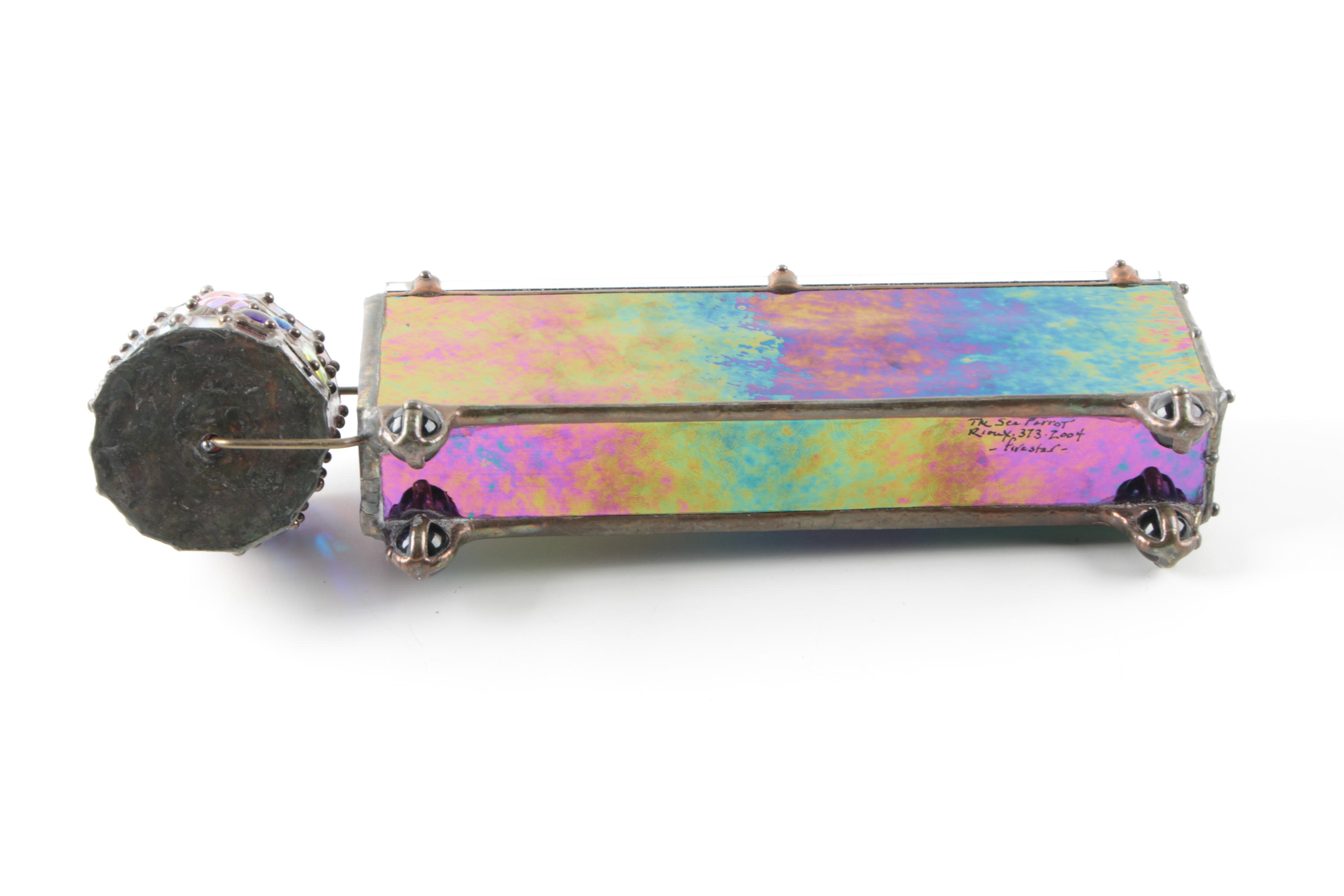 Hand Crafted "Fire Star" Kaleidoscope by Sea Parrot Kaleidoscopes