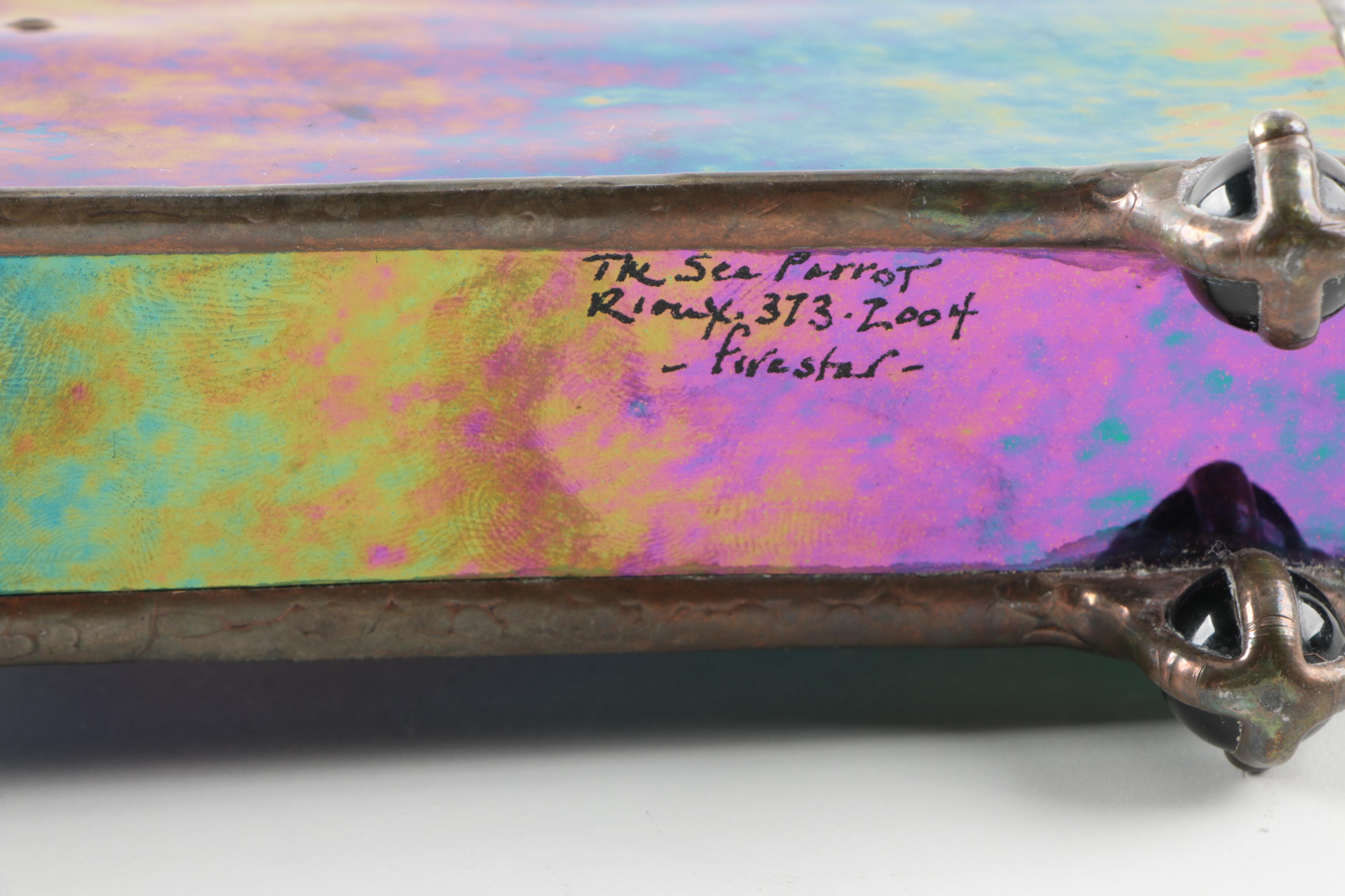 Hand Crafted "Fire Star" Kaleidoscope by Sea Parrot Kaleidoscopes