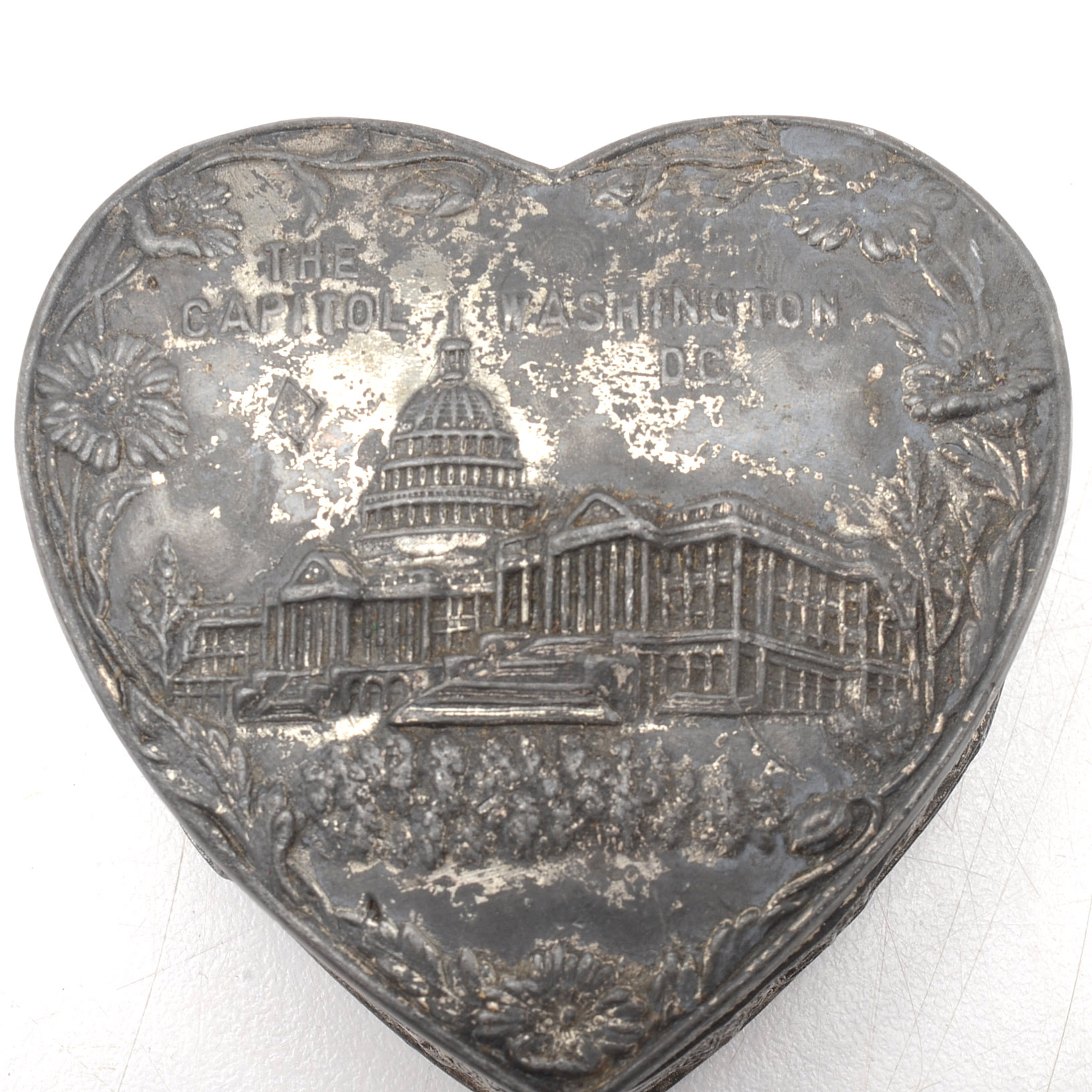 Silver Plated Trinket Box