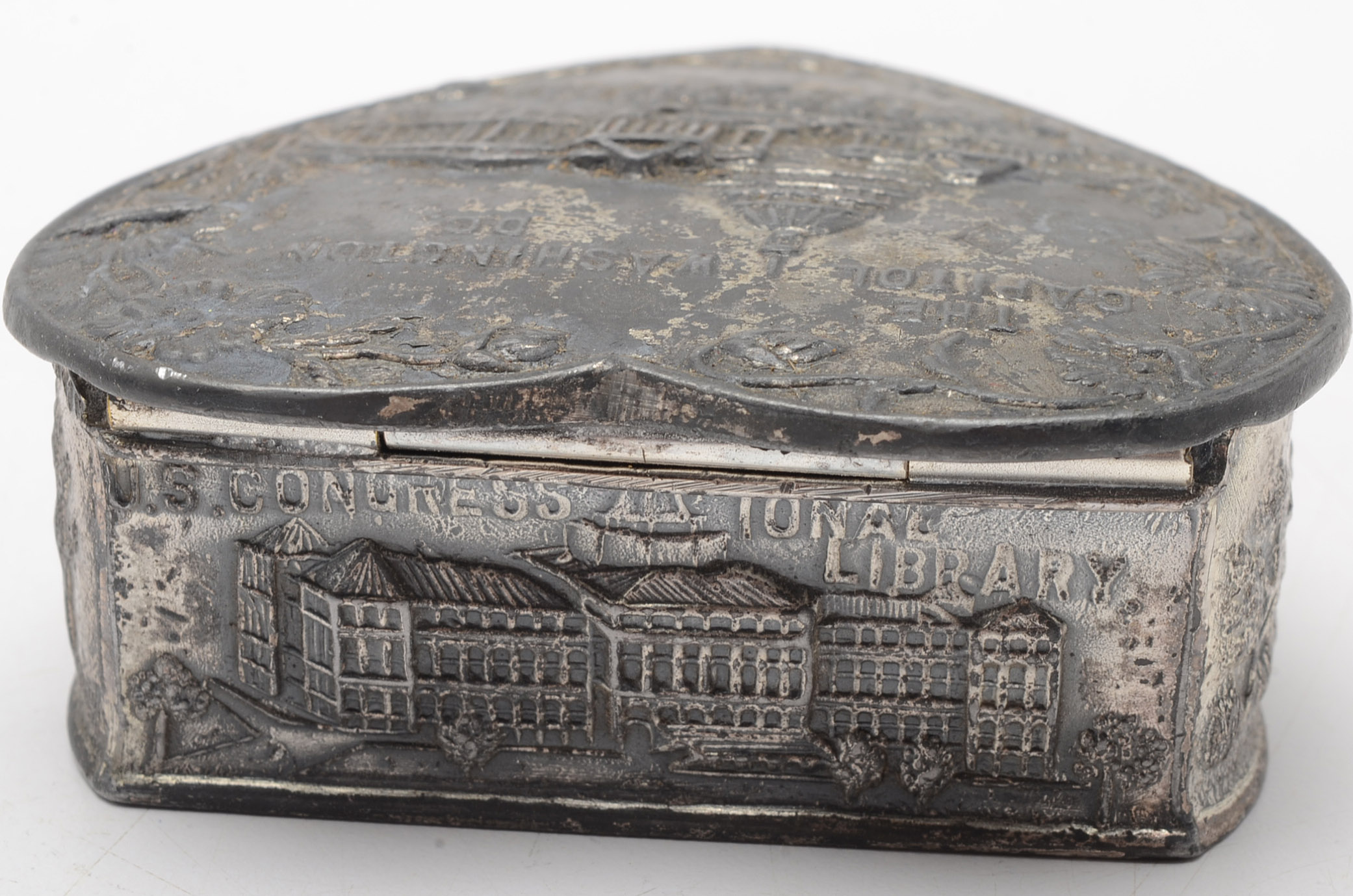 Silver Plated Trinket Box