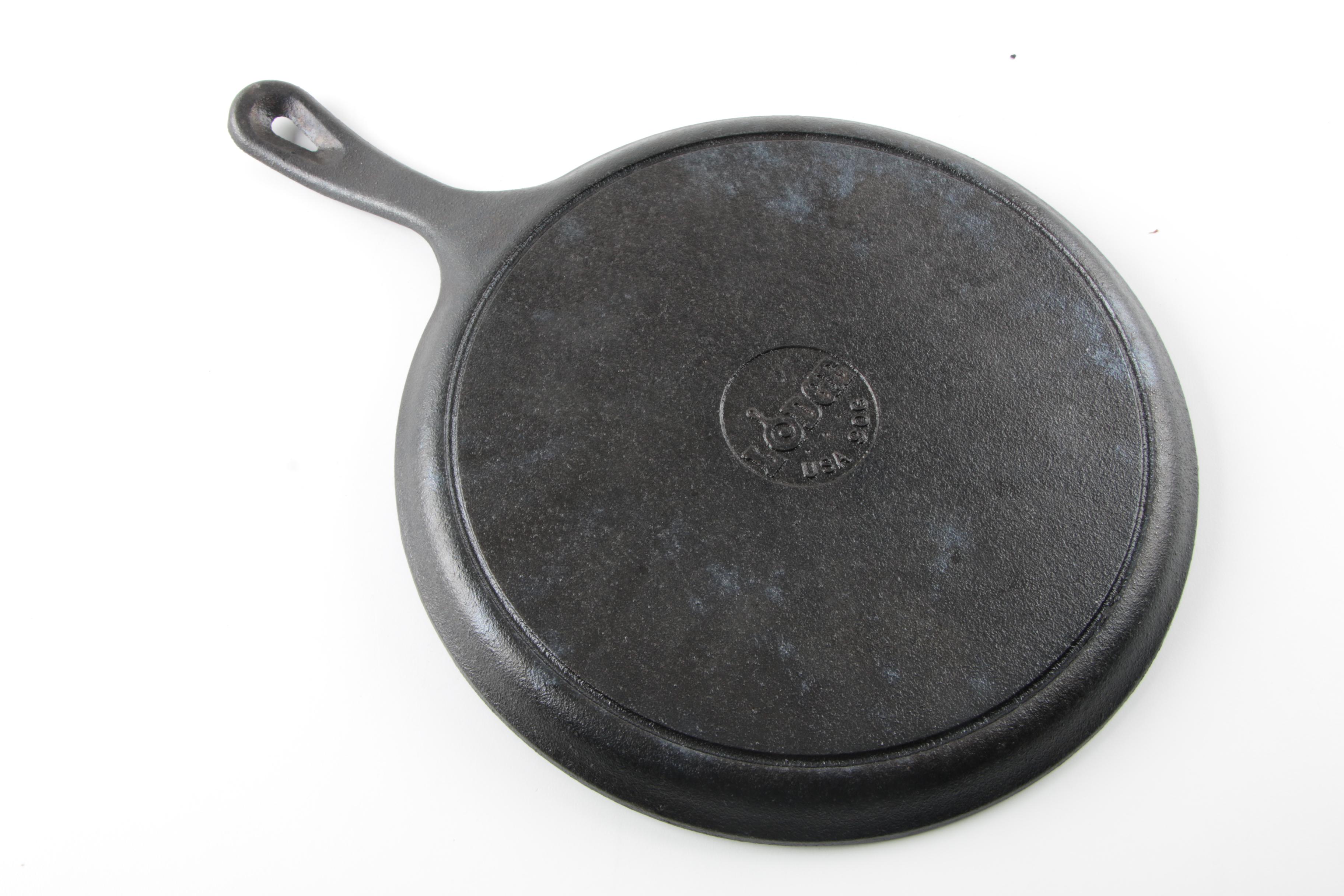 Lodge Cast Iron Grill Pan, Griddle and Grill Press