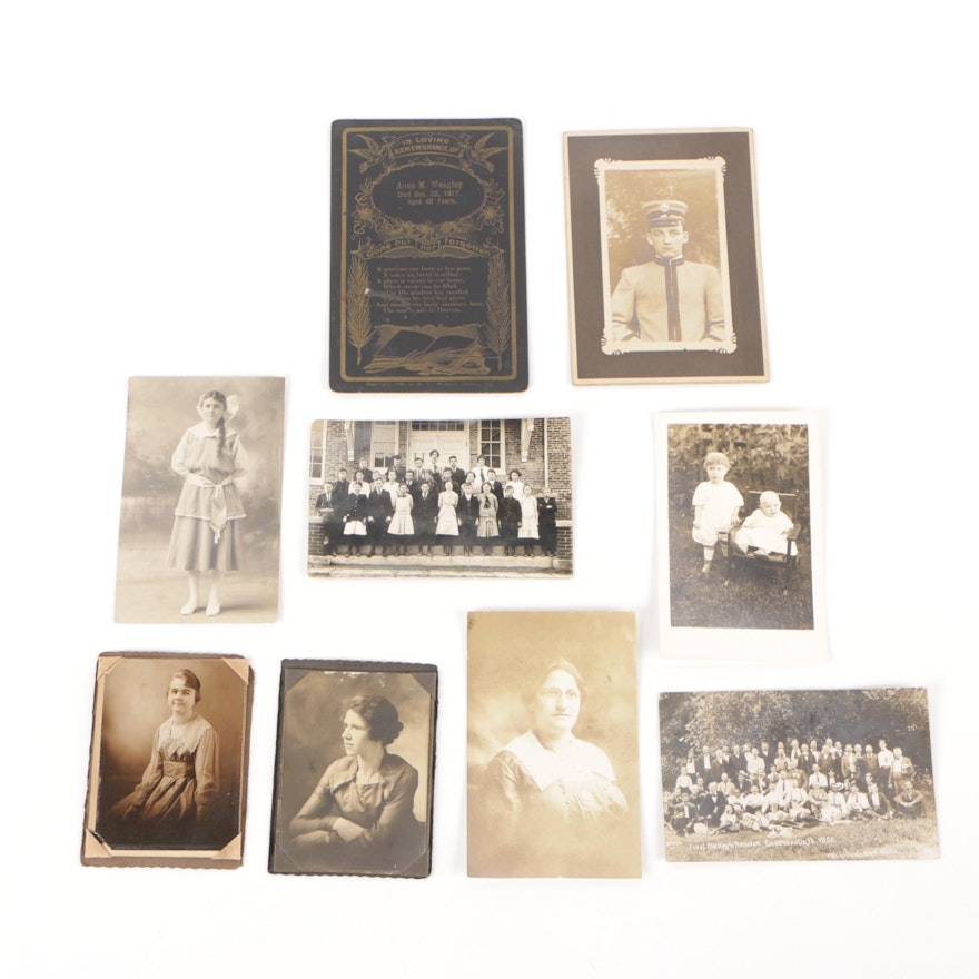 Collection of Gelatin-Silver and Albumen Photographs