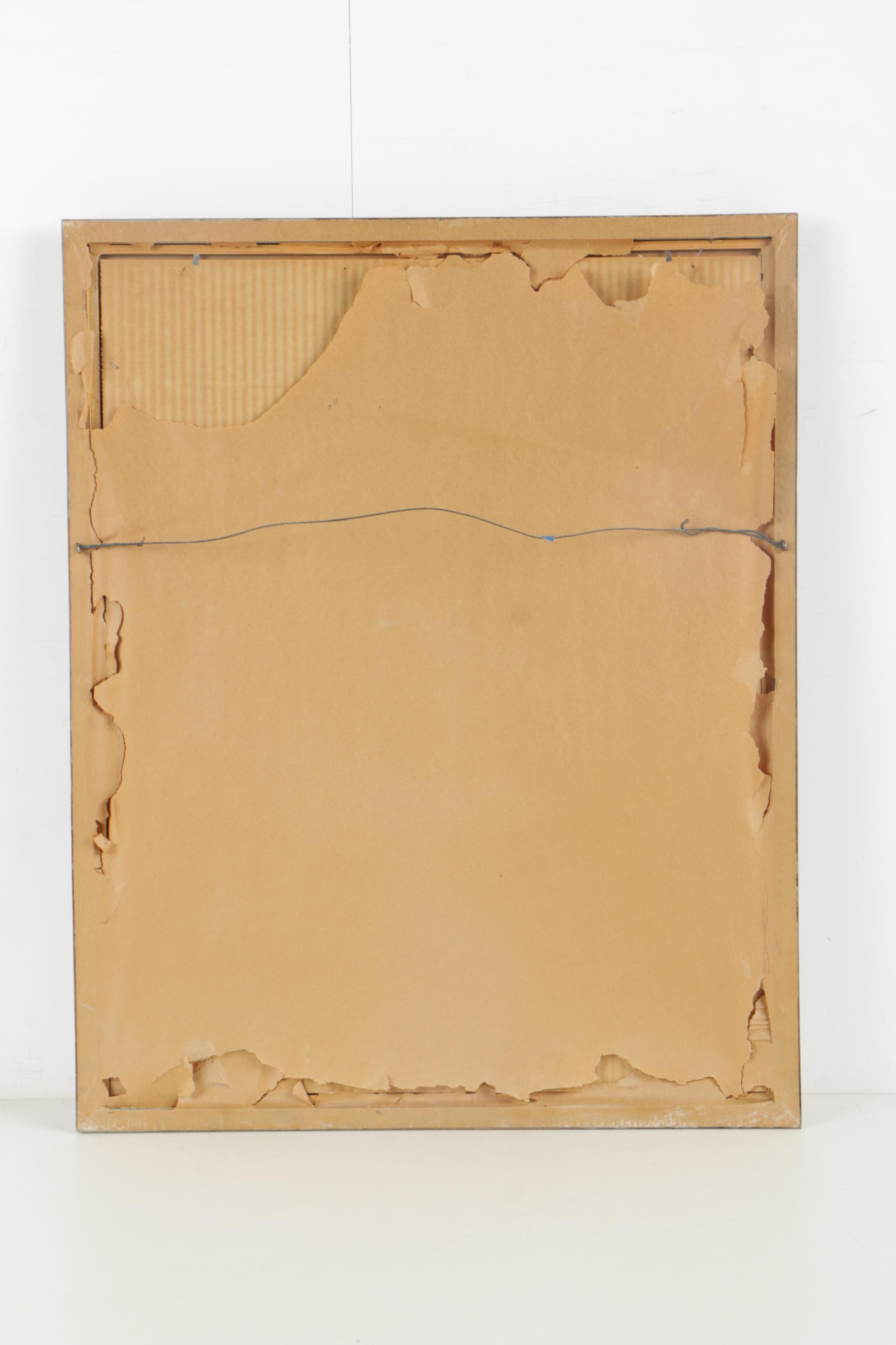 Sel Gross Ink Wash Drawing