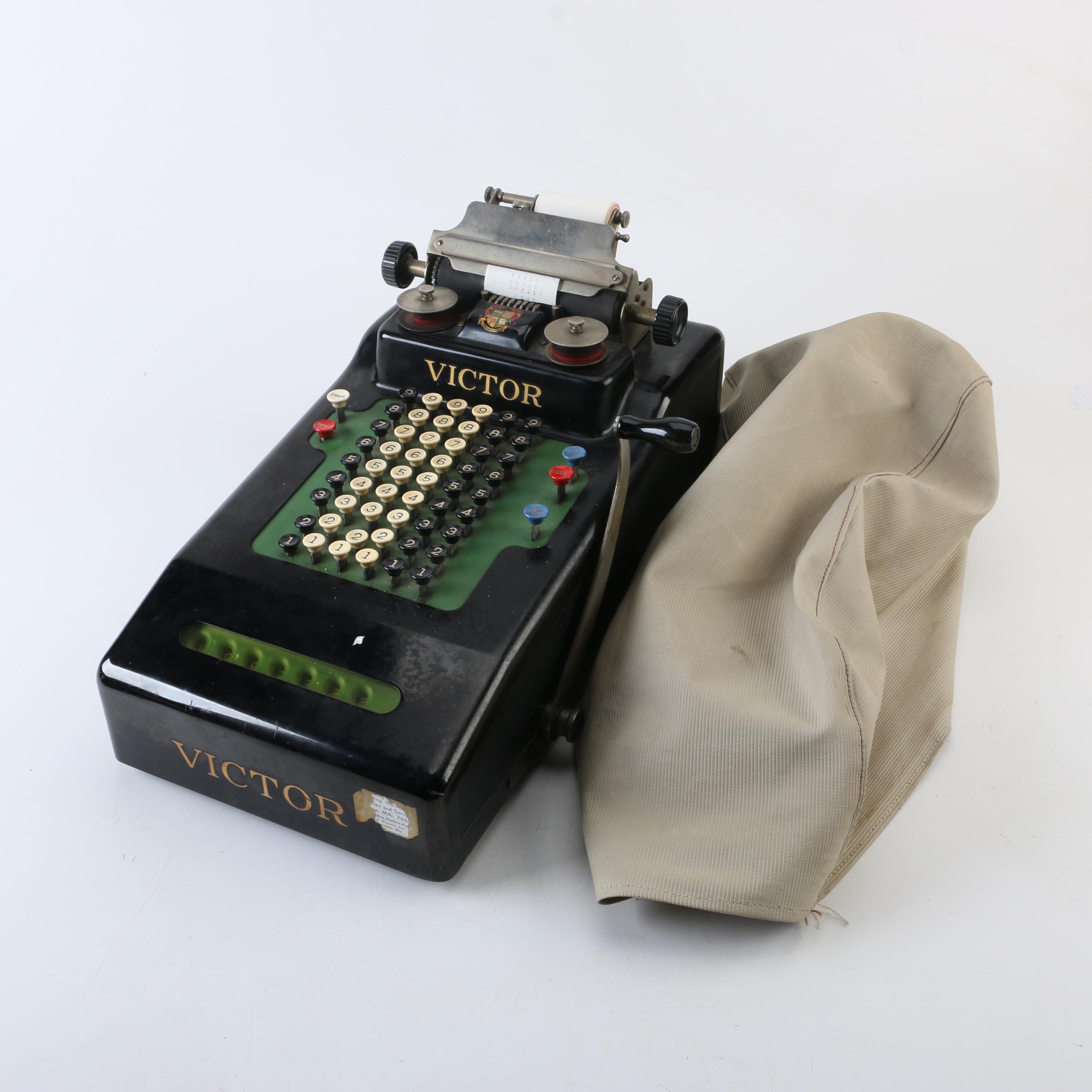 Vintage Victor Adding Machine