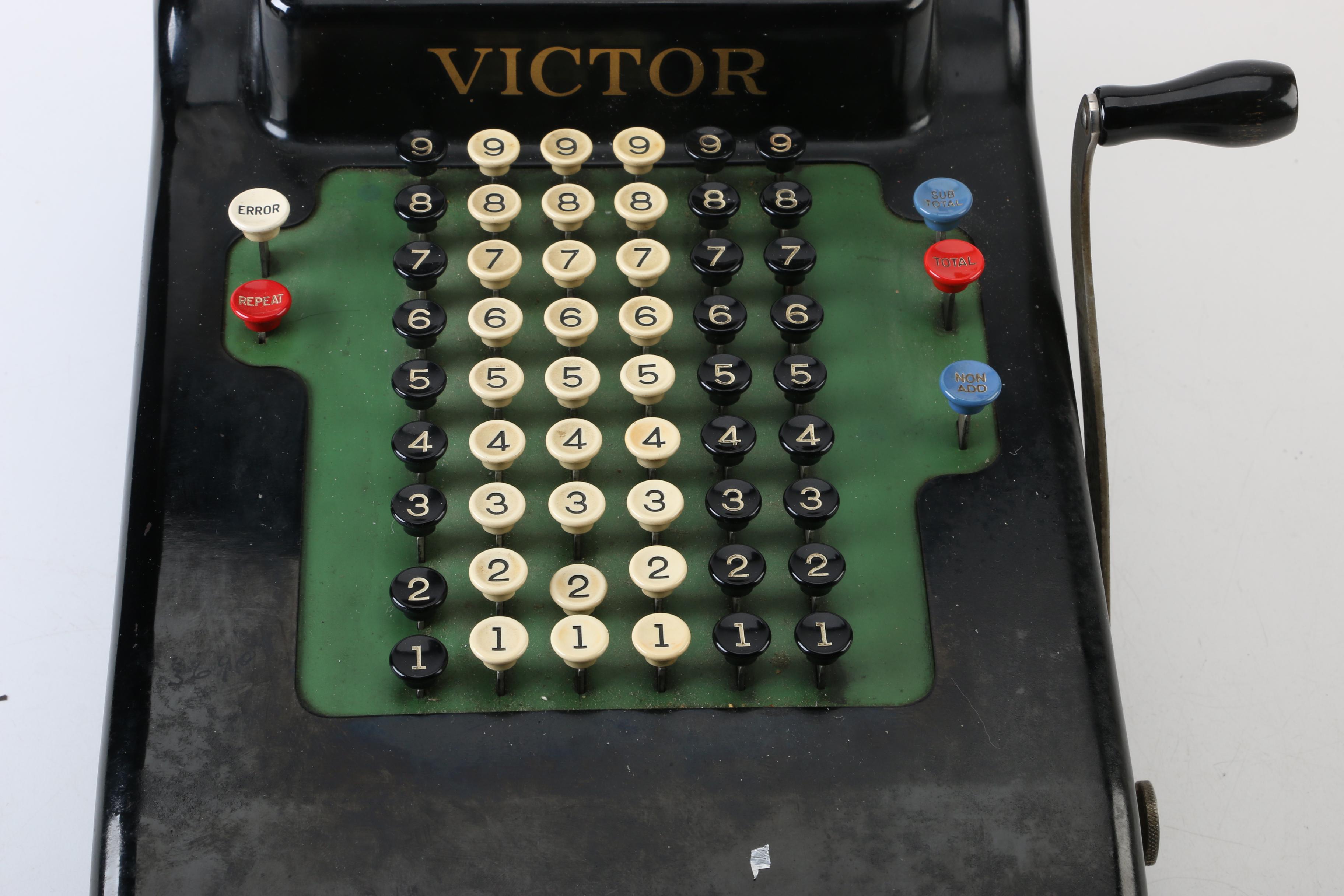 Vintage Victor Adding Machine