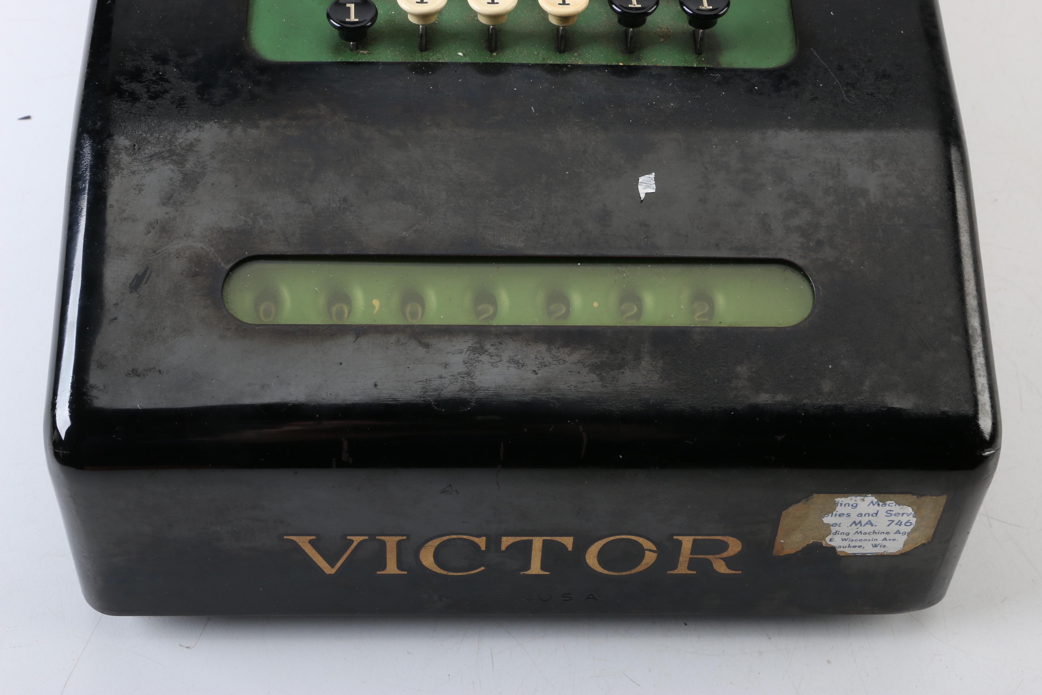 Vintage Victor Adding Machine