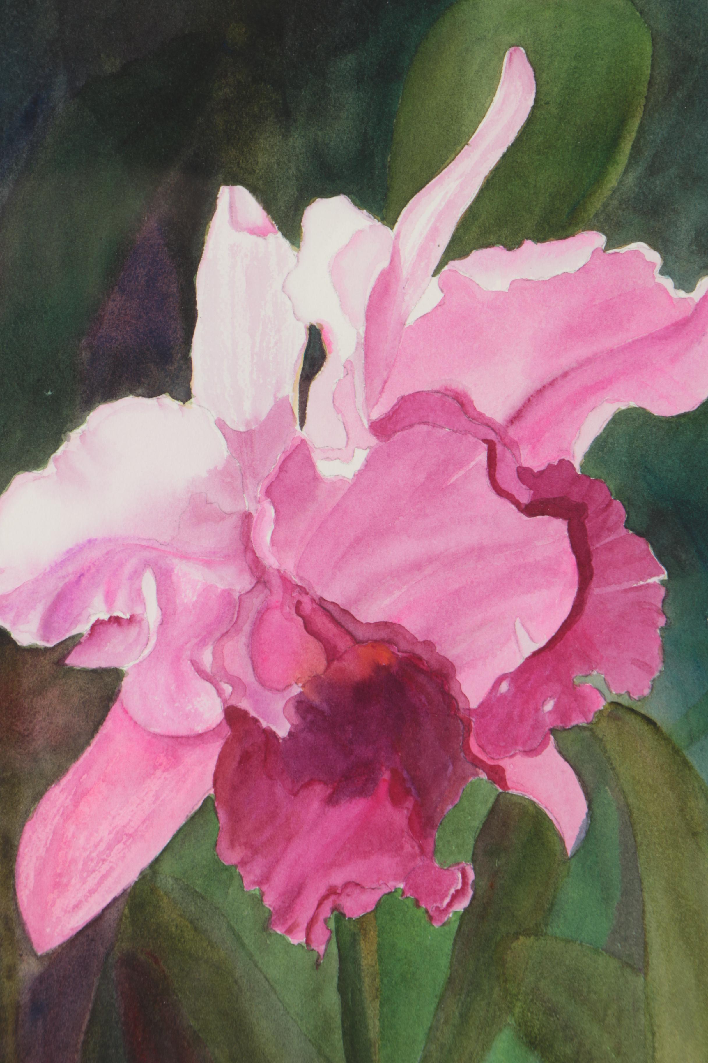 Donna Renshaw Watercolor Painting "Dancing in the Light"