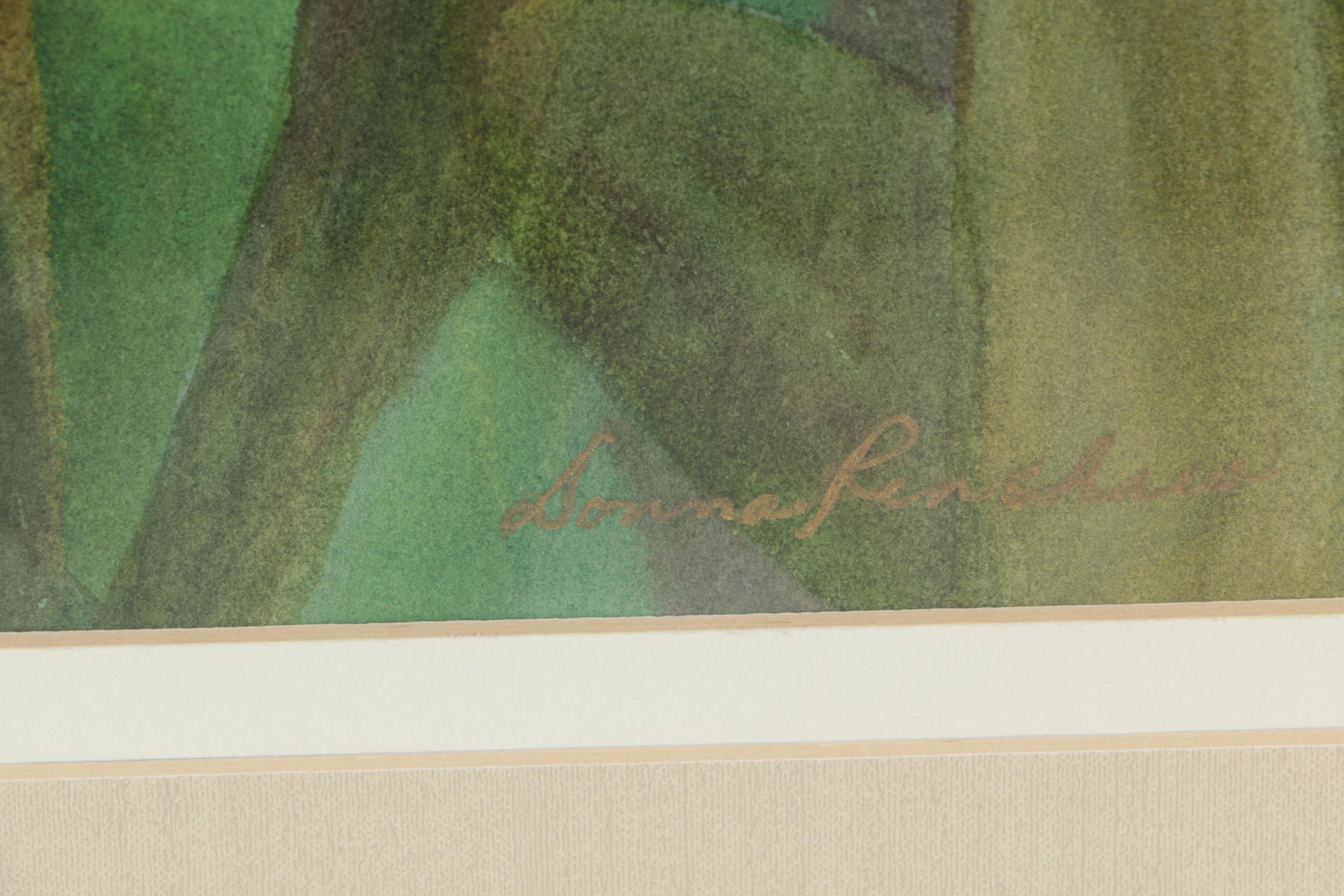 Donna Renshaw Watercolor Painting "Dancing in the Light"