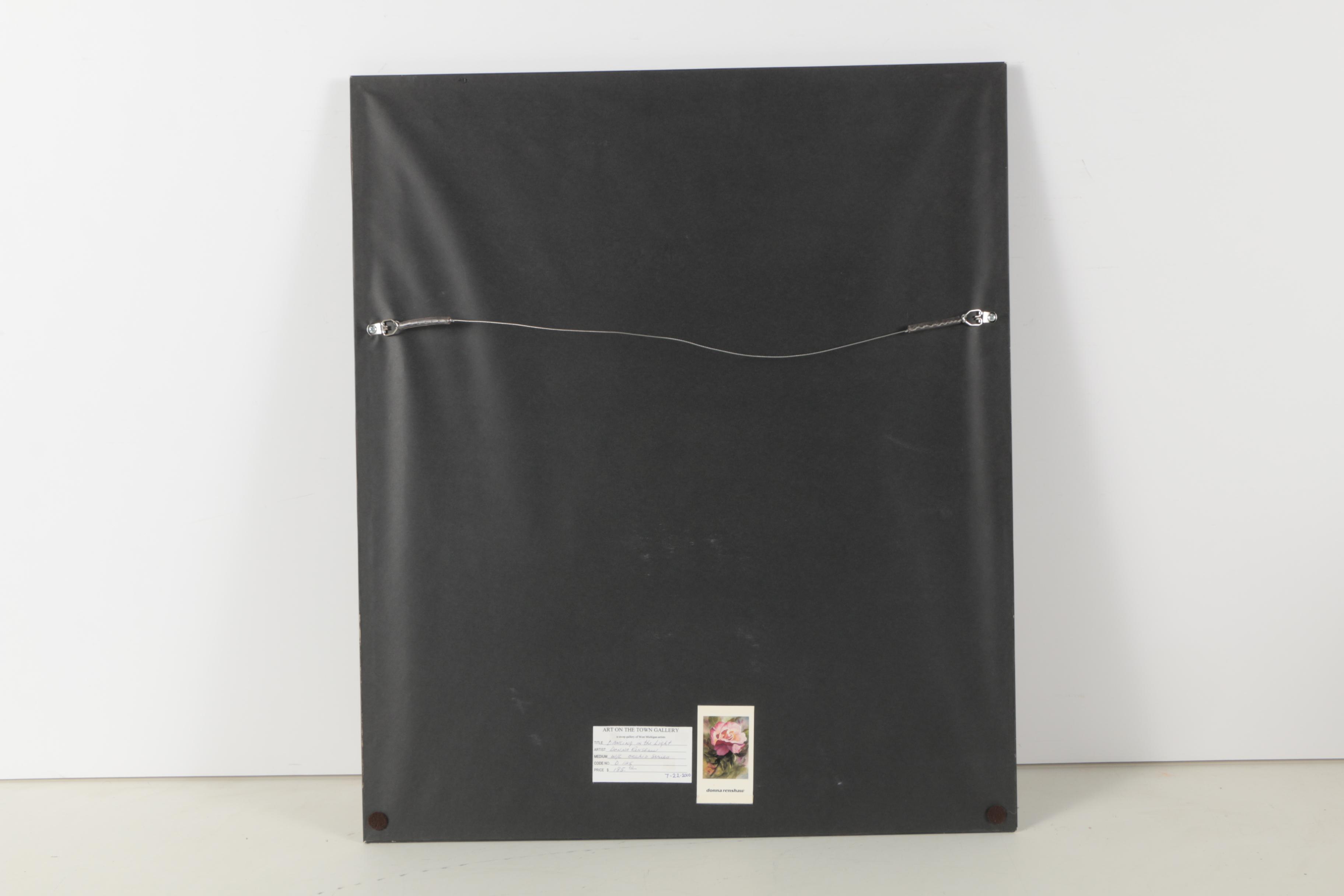 Donna Renshaw Watercolor Painting "Dancing in the Light"